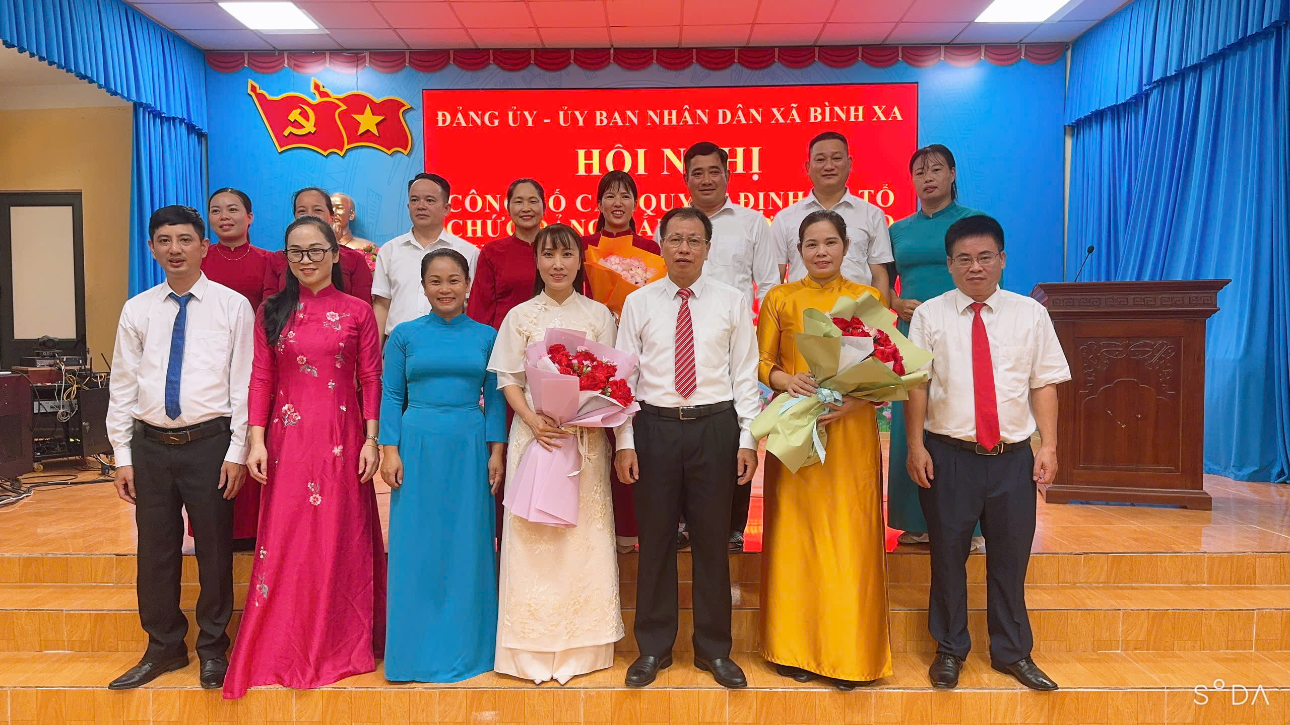Xã Bình Xa công bố quyết định thành lập các cơ sở giáo dục công lập sau sắp xếp