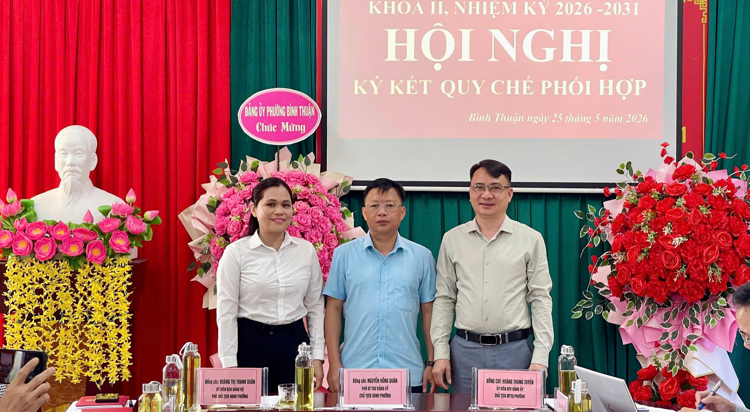 Phường Bình Thuận ban hành Quy chế phối hợp hoạt động giữa HĐND, UBND và UBMTTQ Việt Nam phường nhiệm kỳ 2026 – 2031