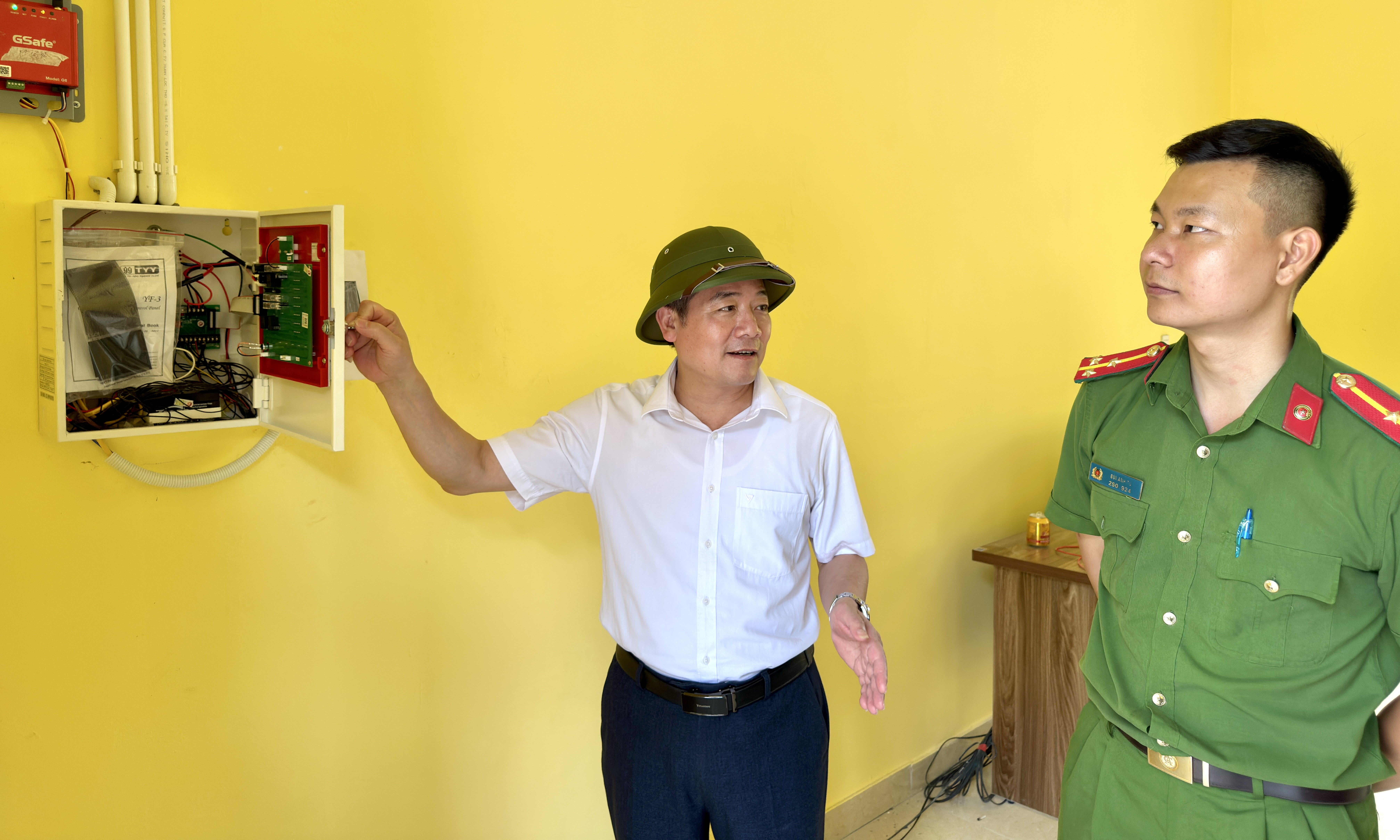 KHẨN TRƯƠNG KIỂM TRA, NGHIỆM THU HẠNG MỤC PHÒNG CHÁY, CHỮA CHÁY TRƯỚC KHI ĐƯA VÀO SỬ DỤNG CÔNG TRÌNH CHỢ YÊN LÂM