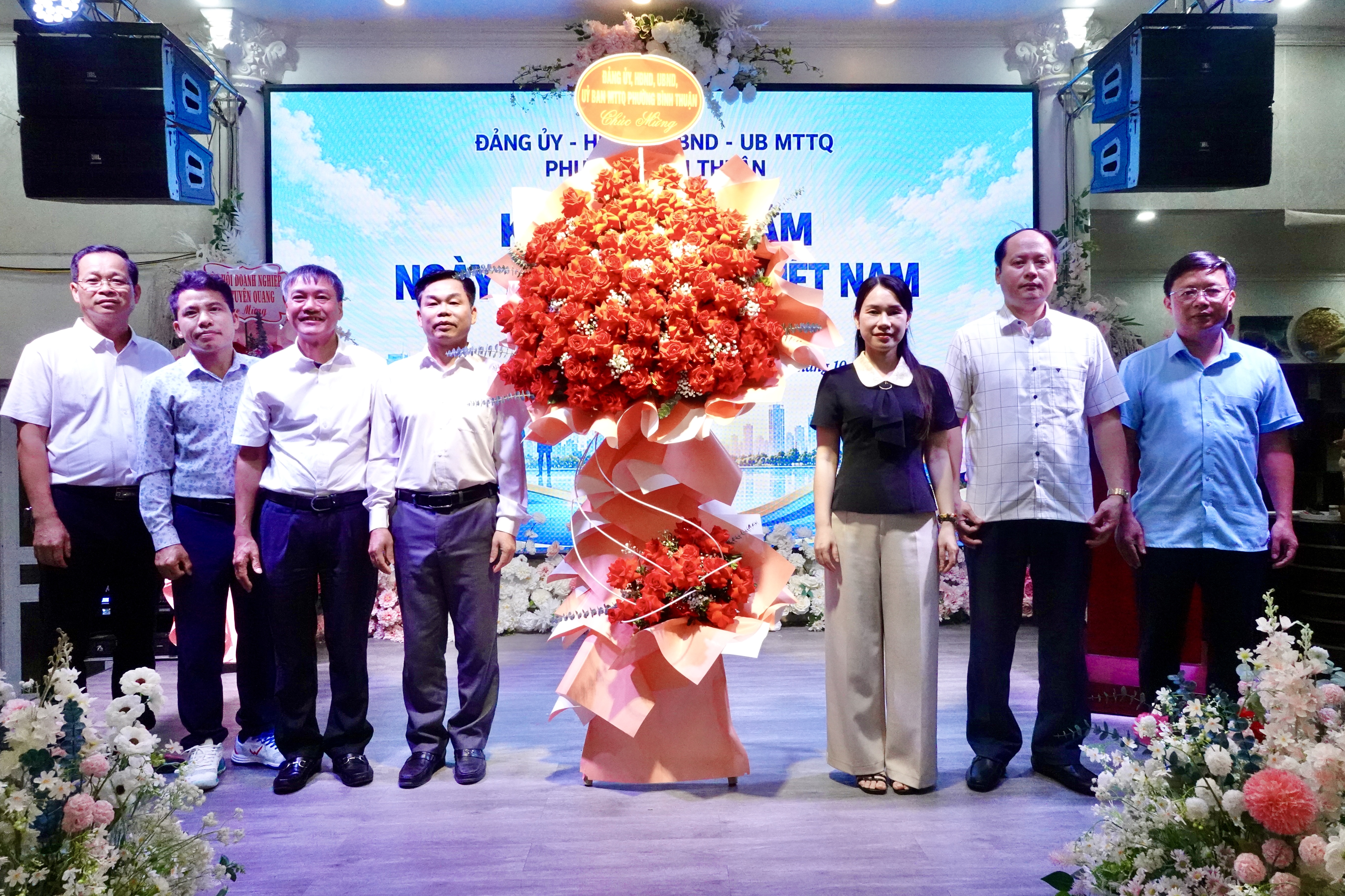 Phường Bình Thuận gặp mặt doanh nghiệp, doanh nhân nhân Ngày Doanh nhân Việt Nam