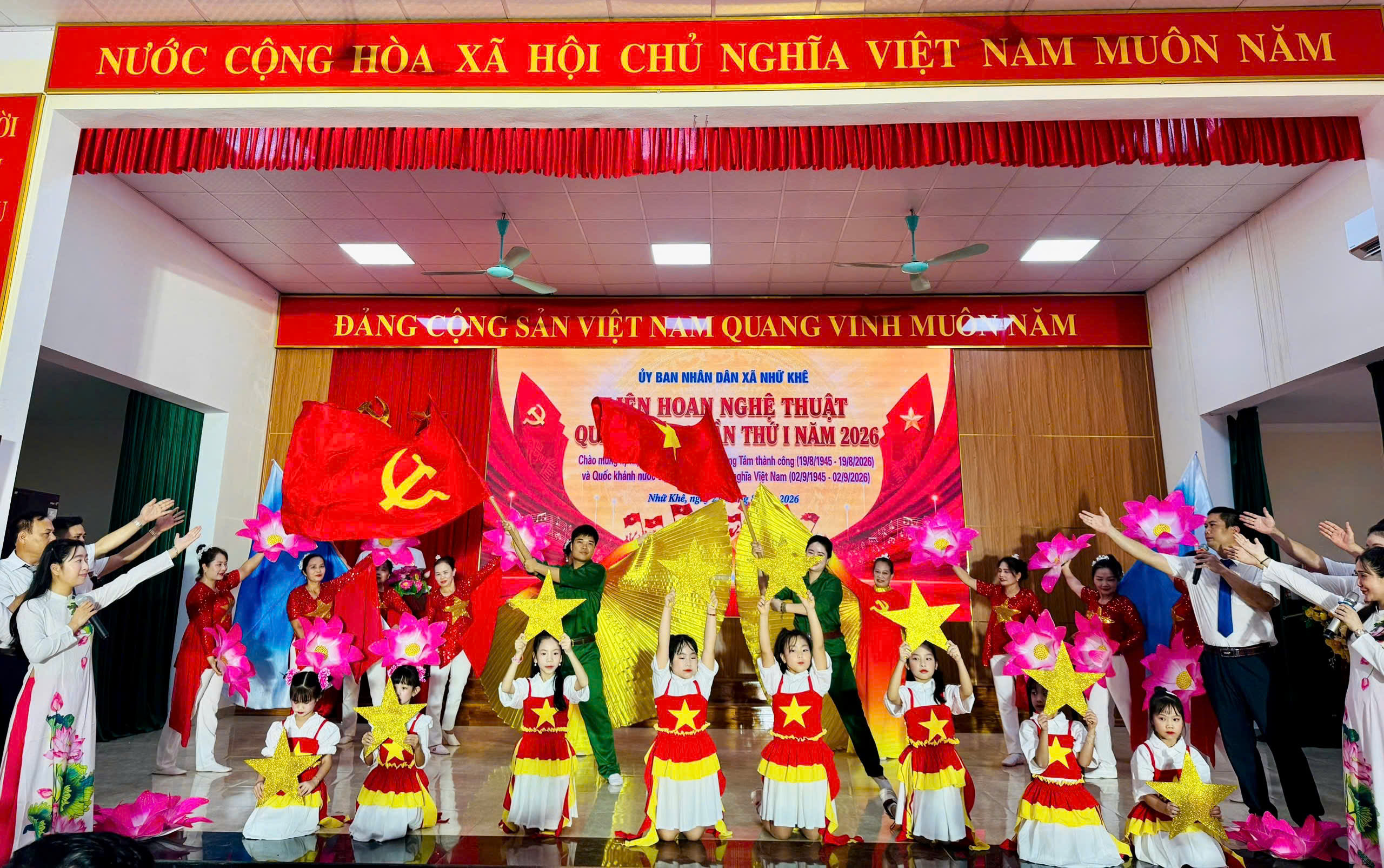 Xã Nhữ Khê khai mạc Liên hoan Nghệ thuật quần chúng lần thứ I năm 2026