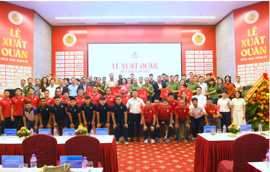 CÂU LẠC BỘ BÓNG ĐÁ CÔNG AN HÀ NỘI XUẤT QUÂN MÙA GIẢI 2026/2027