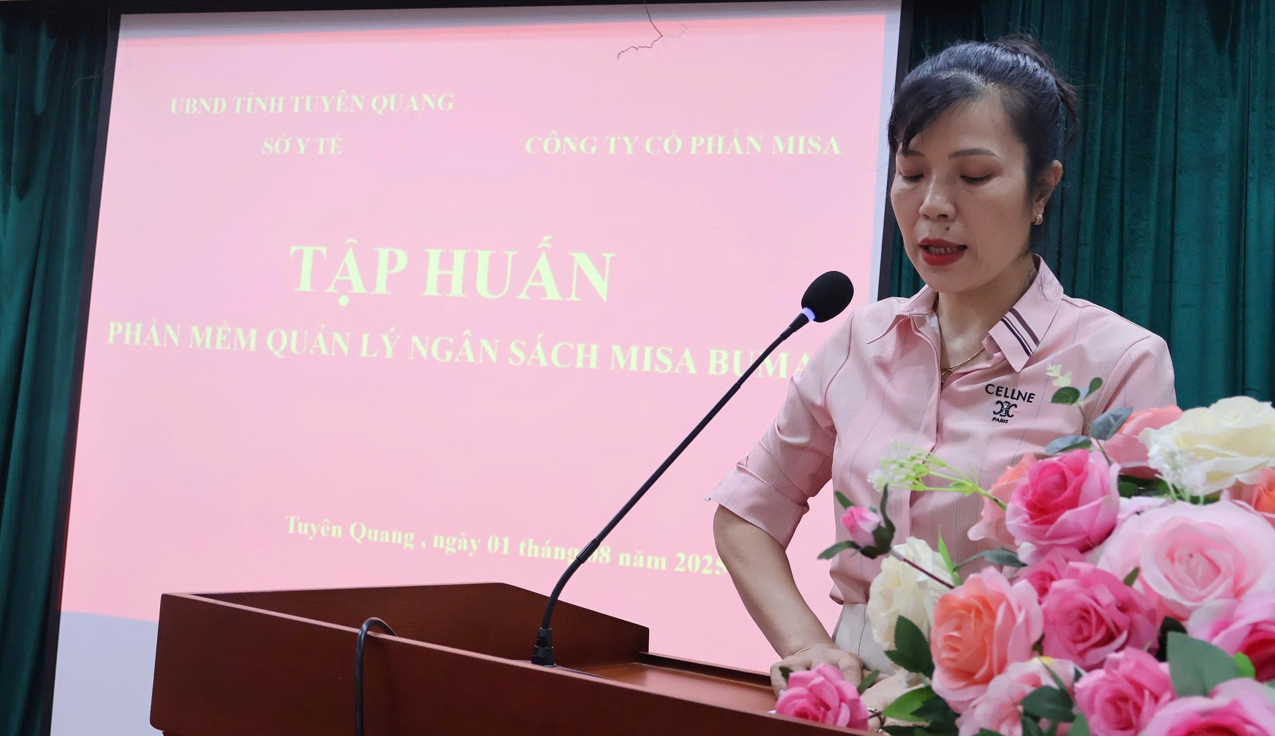 Sở Y tế tập huấn phần mềm lập dự toán và chấp hành dự toán MISA Bumas