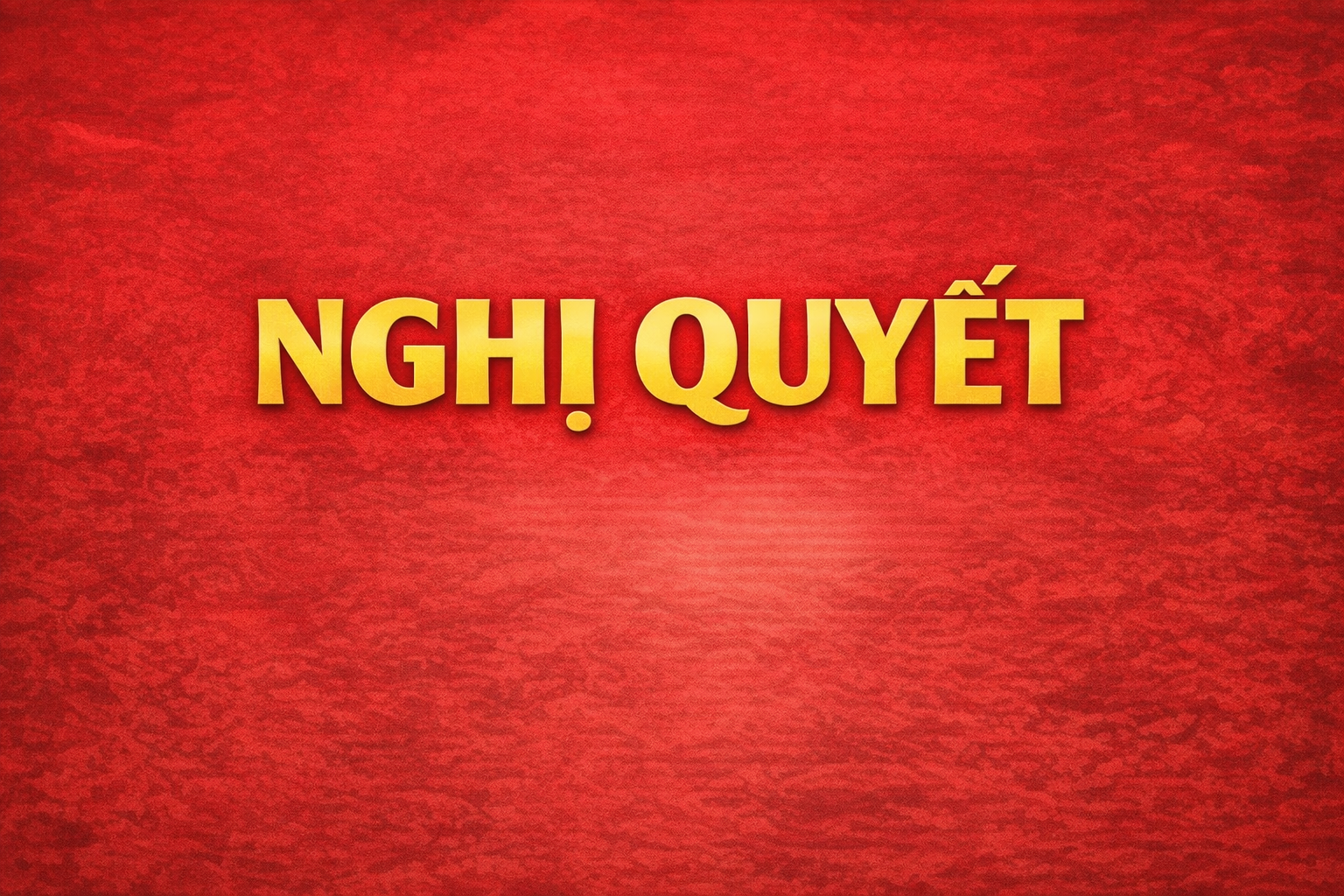 Nghị quyết thành lập các tổ đại biểu HĐND