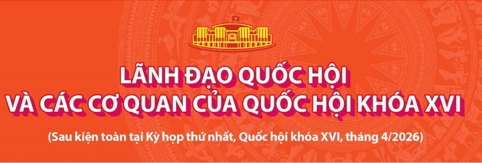 Lãnh đạo Quốc hội và các cơ quan của Quốc hội khóa XVI