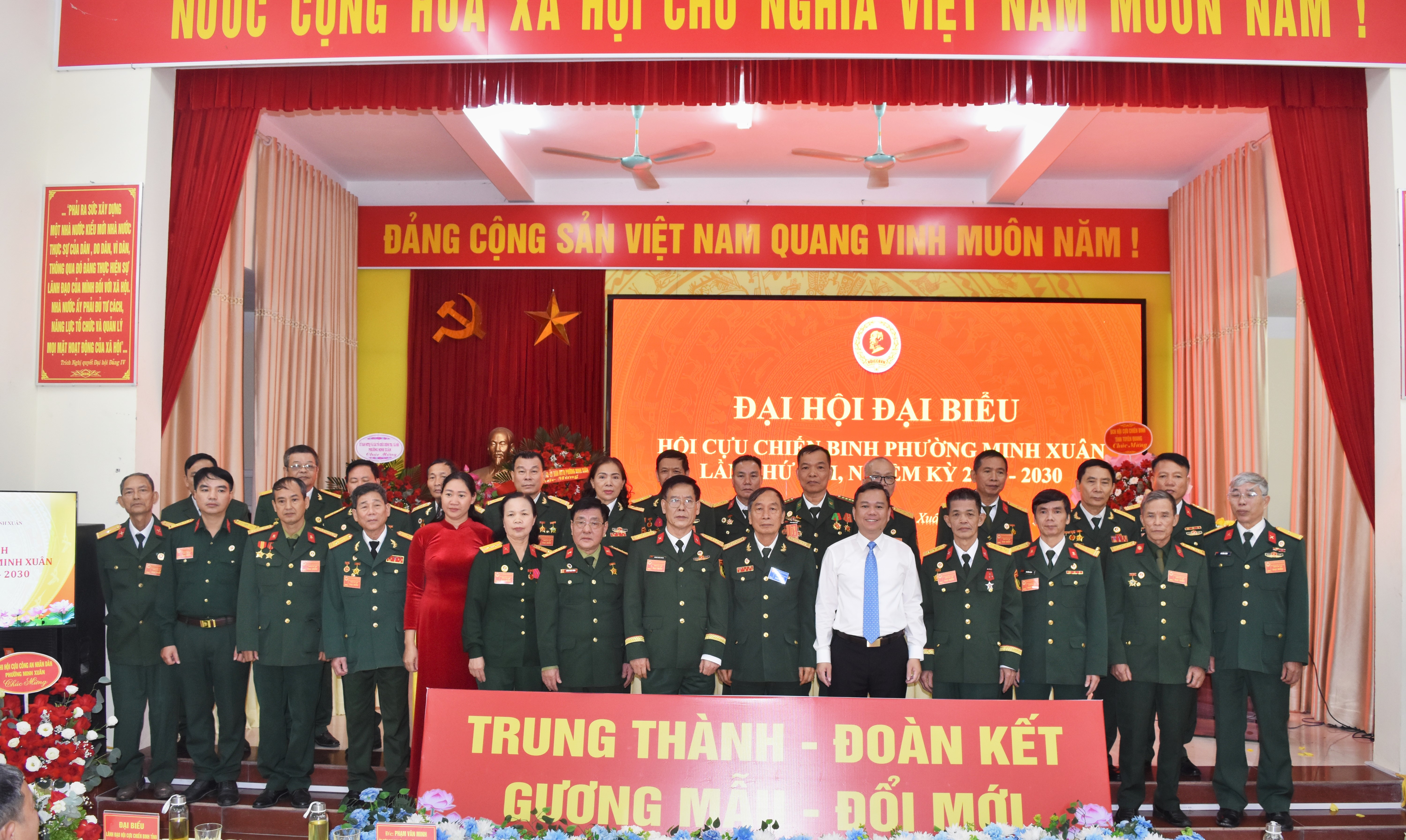 Đại hội đại biểu Hội CCB phường Minh Xuân lần thứ VIII, nhiệm kỳ 2025-2030