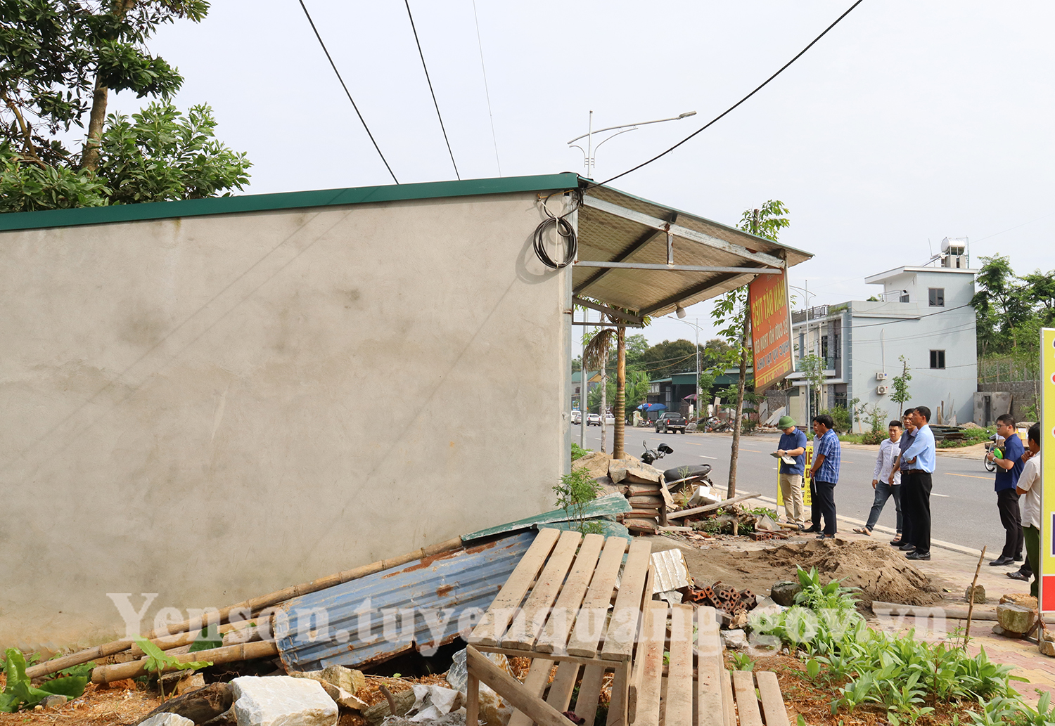 Yên Sơn kiểm tra, xử lý công trình xây dựng trái phép