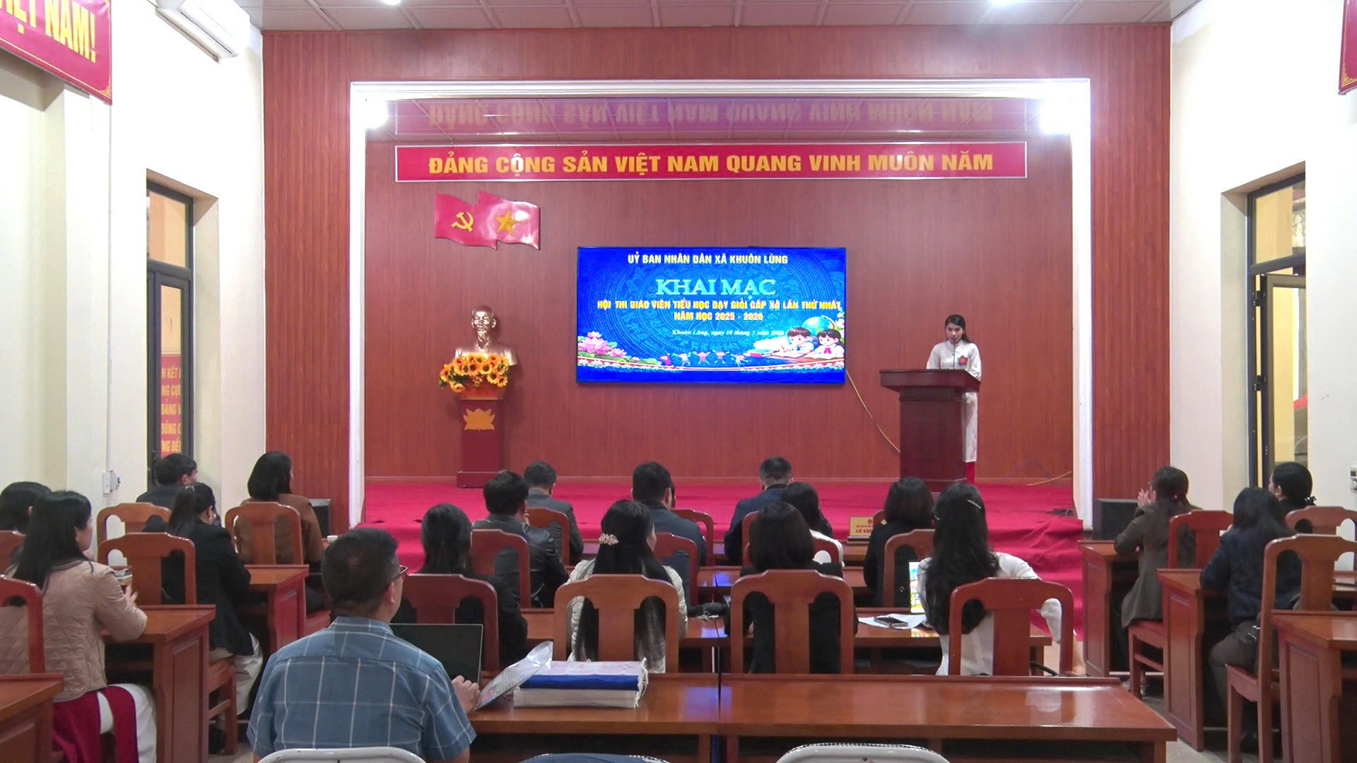 XÃ KHUÔN LÙNG KHAI MẠC HỘI THI GIÁO VIÊN DẠY GIỎI TIỂU HỌC CẤP XÃ NĂM HỌC 2025–2026 