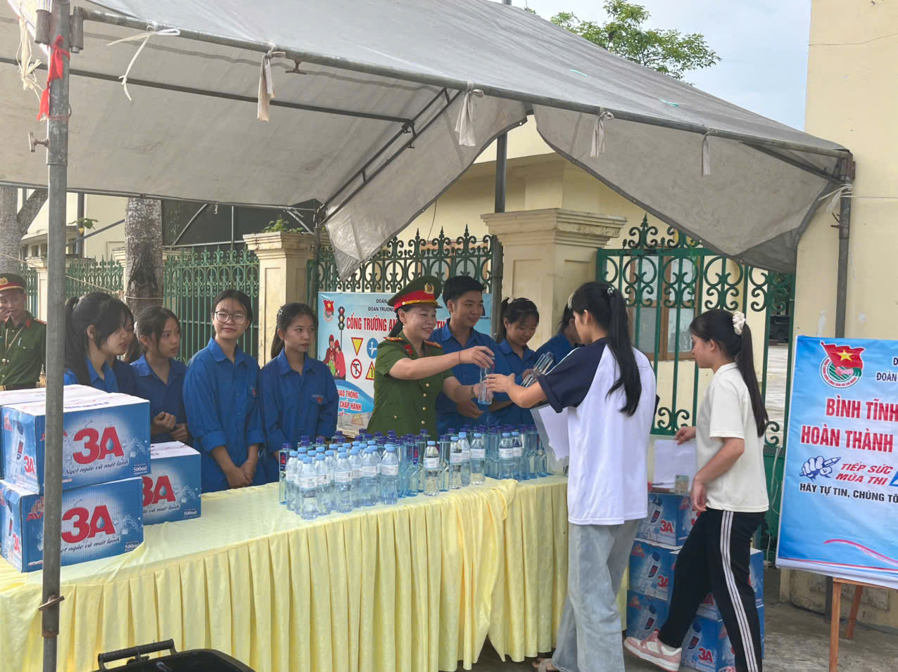 CÔNG AN XÃ BẰNG HÀNH ĐẢM BẢO ANTT VÀ LAN TỎA YÊU THƯƠNG TRONG MÙA THI TỐT NGHIỆP THPT NĂM 2026  