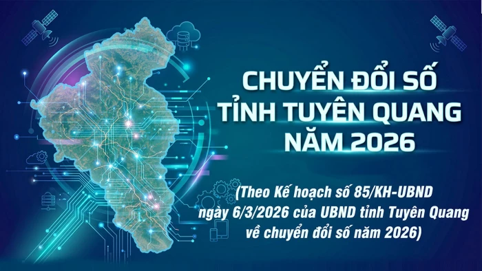 Chuyển đổi số tỉnh Tuyên Quang năm 2026
