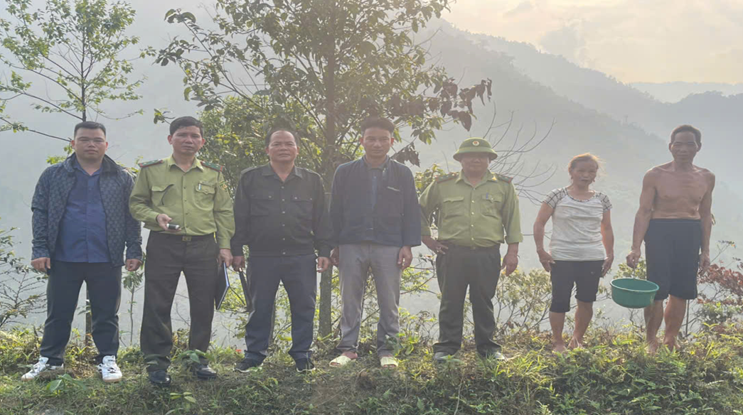 HẠT KIỂM LÂM KHU VỰC XI QUYẾT LIỆT TRIỂN KHAI CÁC BIỆN PHÁP PHÒNG CHÁY, CHỮA CHÁY RỪNG