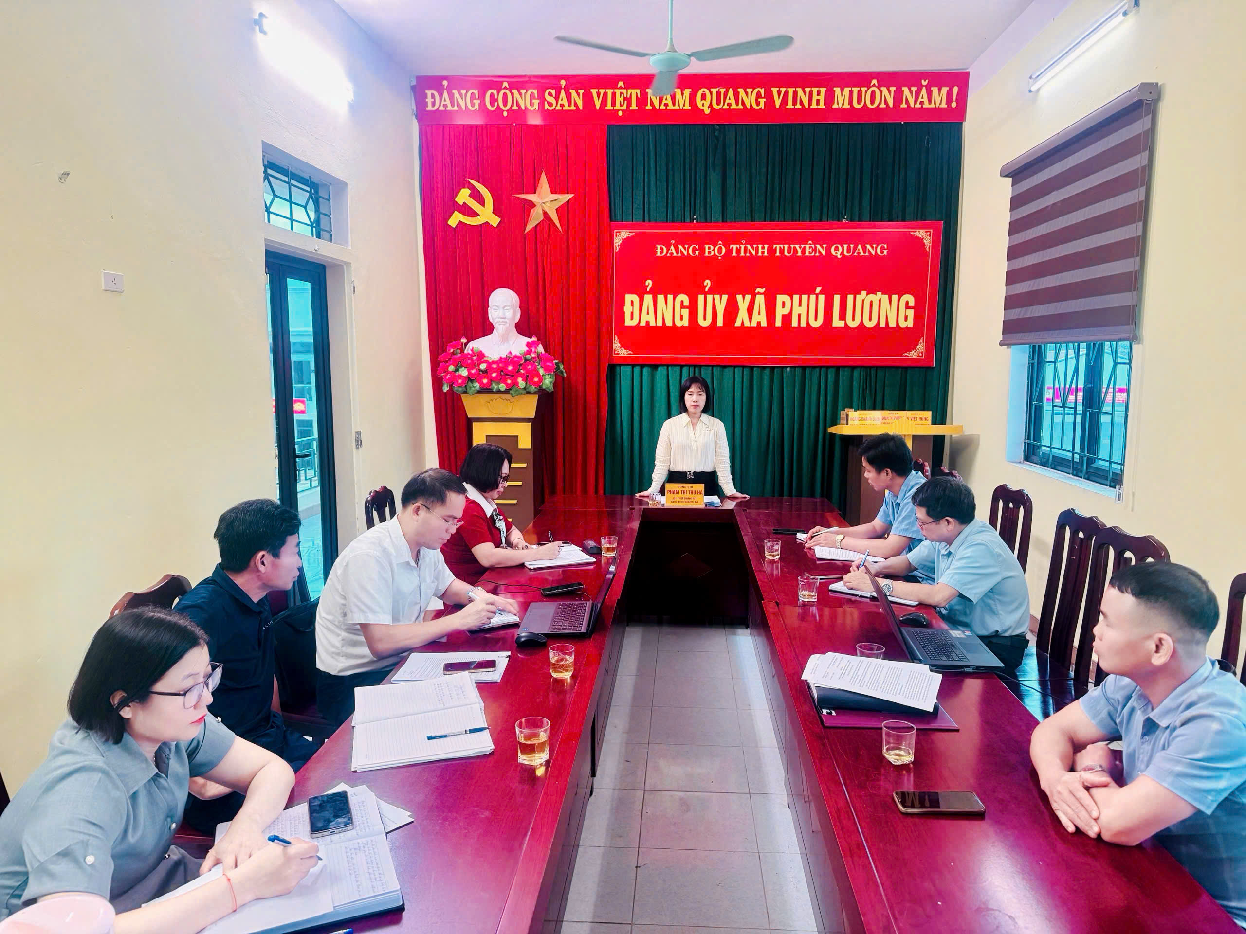ĐẢNG UỶ XÃ PHÚ LƯƠNG TỔ CHỨC TIẾP CÔNG DÂN ĐỊNH KỲ THÁNG 6 NĂM 2026