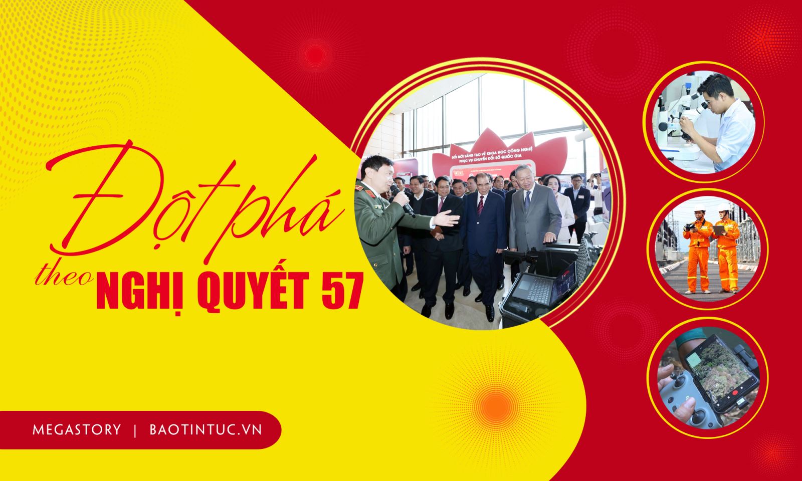 Đột phá theo Nghị quyết 57-NQ/TW: Ba trụ cột phát triển công nghệ chiến lược Việt Nam