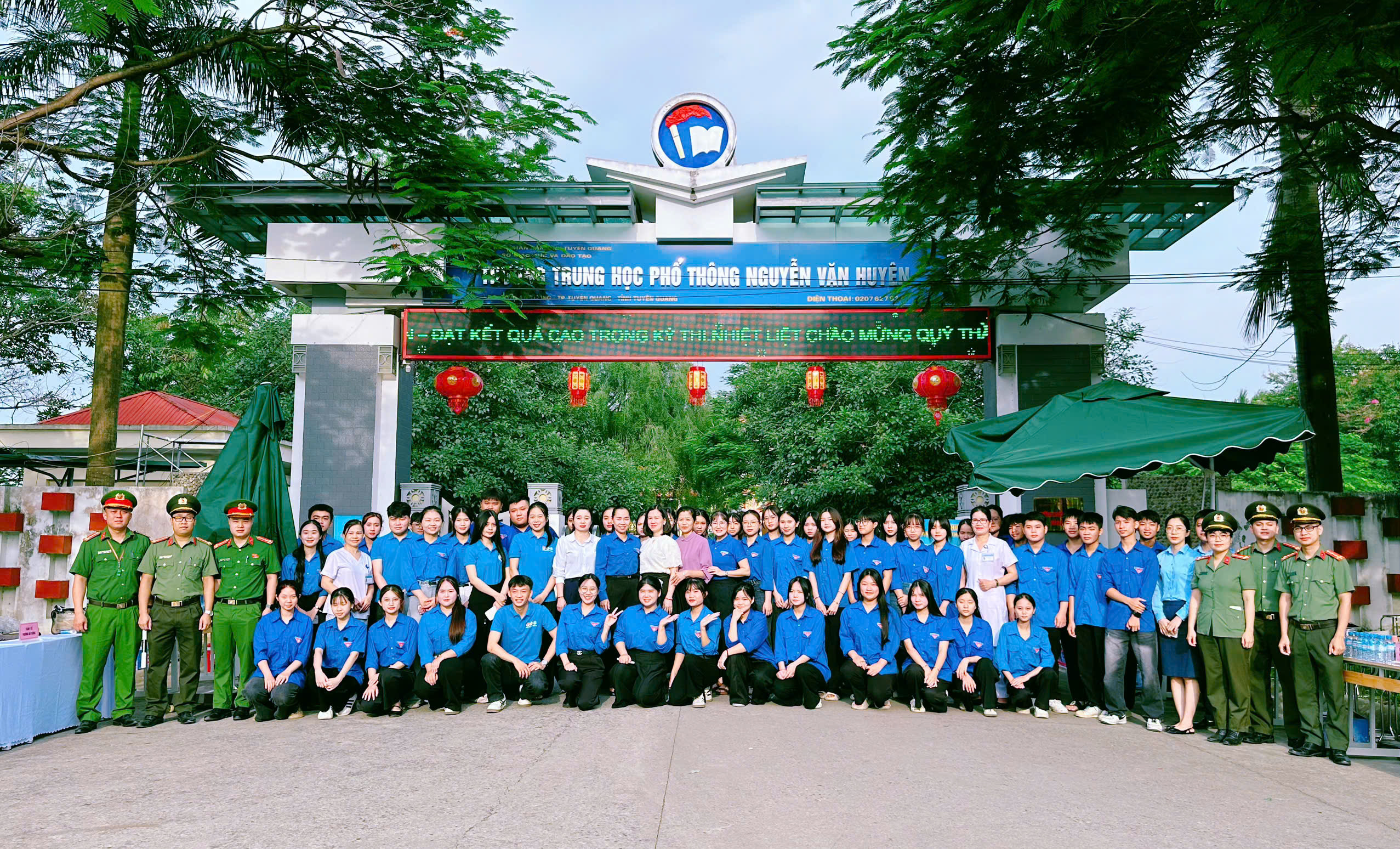 Phường An Tường chủ động hỗ trợ thí sinh tại điểm thi tốt nghiệp THPT năm 2026