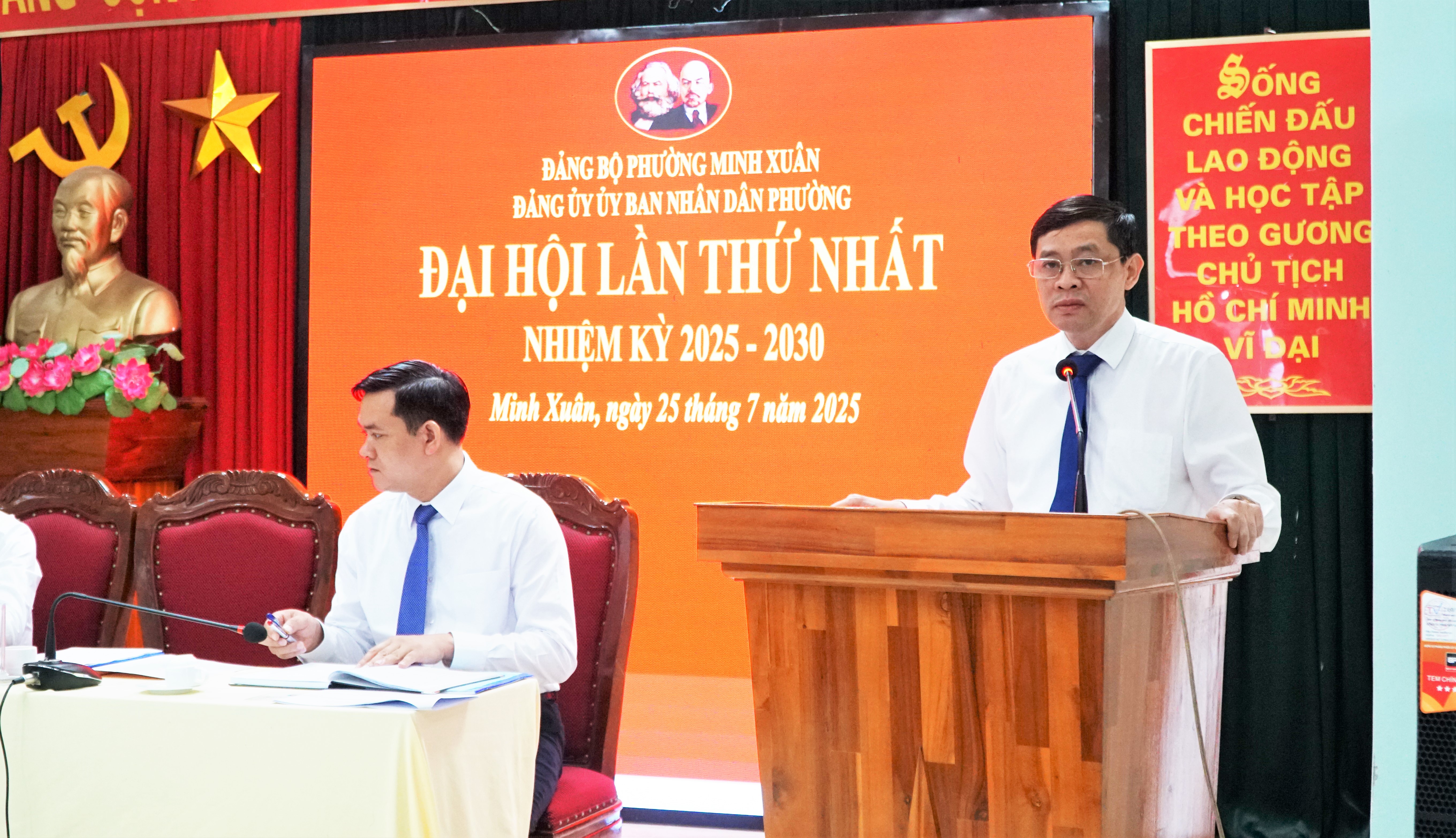 Đại hội Đảng bộ Ủy ban nhân dân phường Minh Xuân lần thứ I, nhiệm kỳ 2025 - 2030