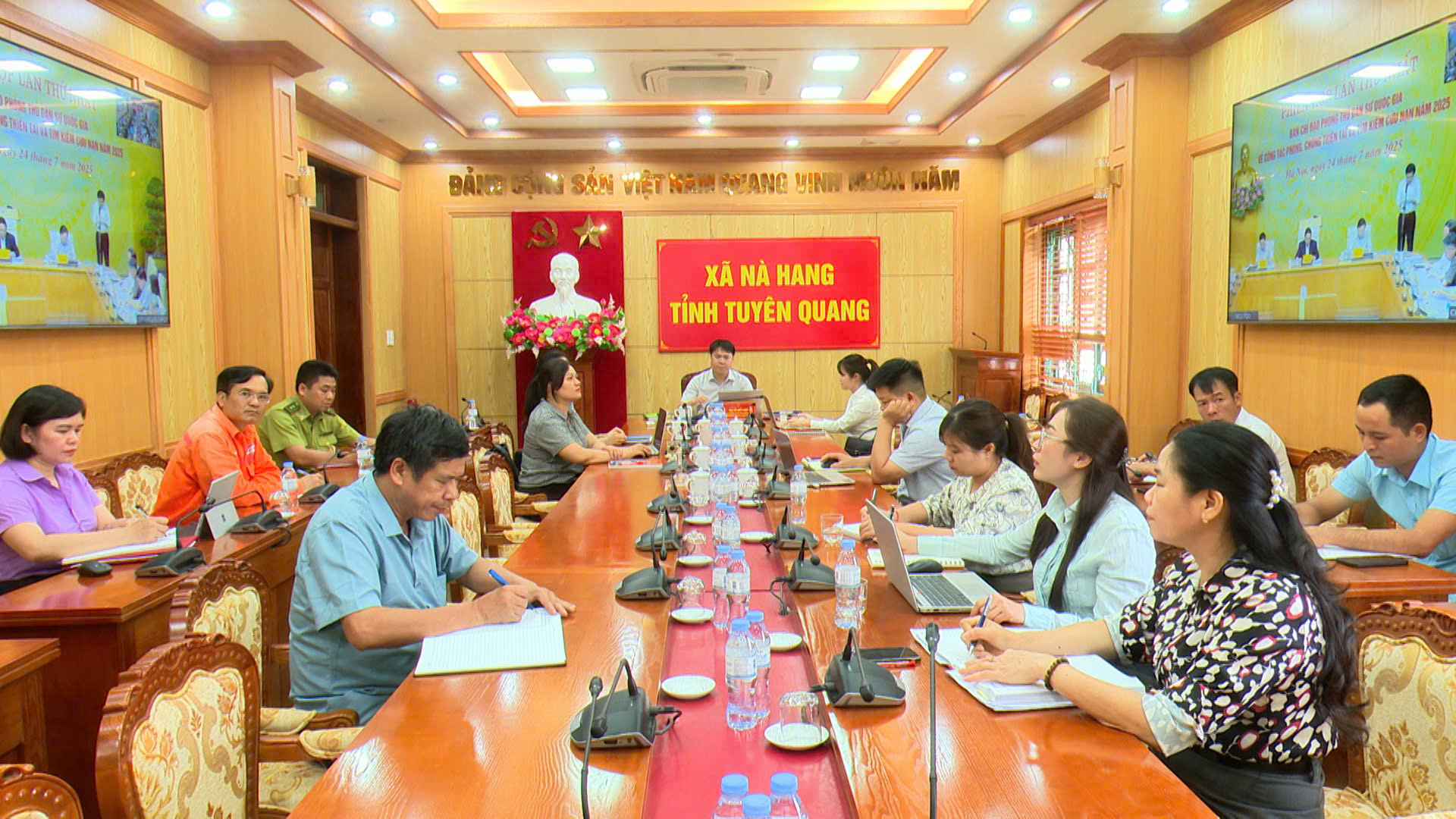 Phiên họp lần thứ nhất của Ban Chỉ đạo về công tác phòng chống thiên tai và tìm kiếm cứu nạn năm 2025.