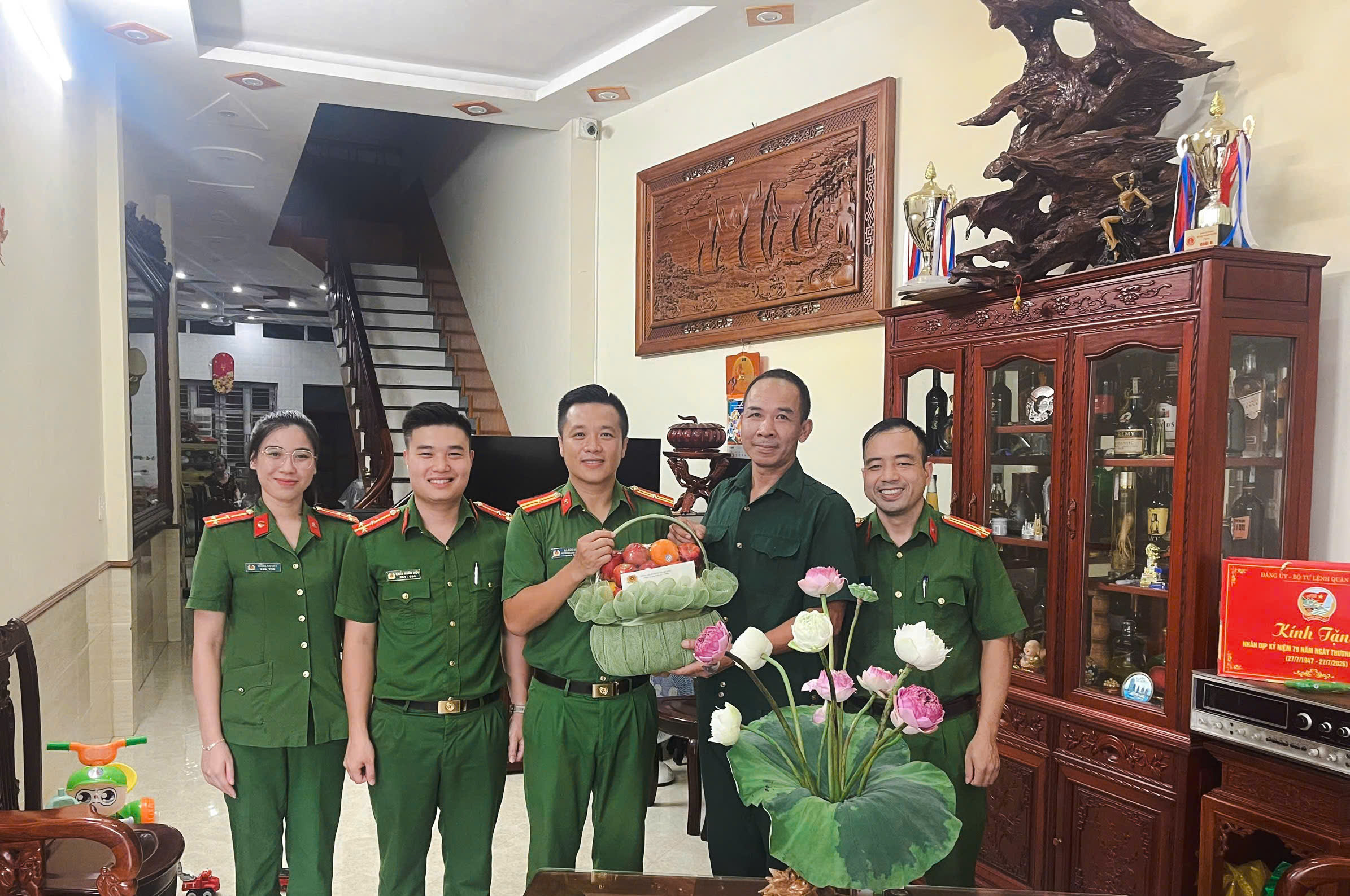 CÔNG AN PHƯỜNG AN TƯỜNG TỔ CHỨC HOẠT ĐỘNG TRI ÂN NHÂN KỶ NIỆM 79 NĂM NGÀY THƯƠNG BINH - LIỆT SĨ (27/7/1947 - 27/7/2026)
