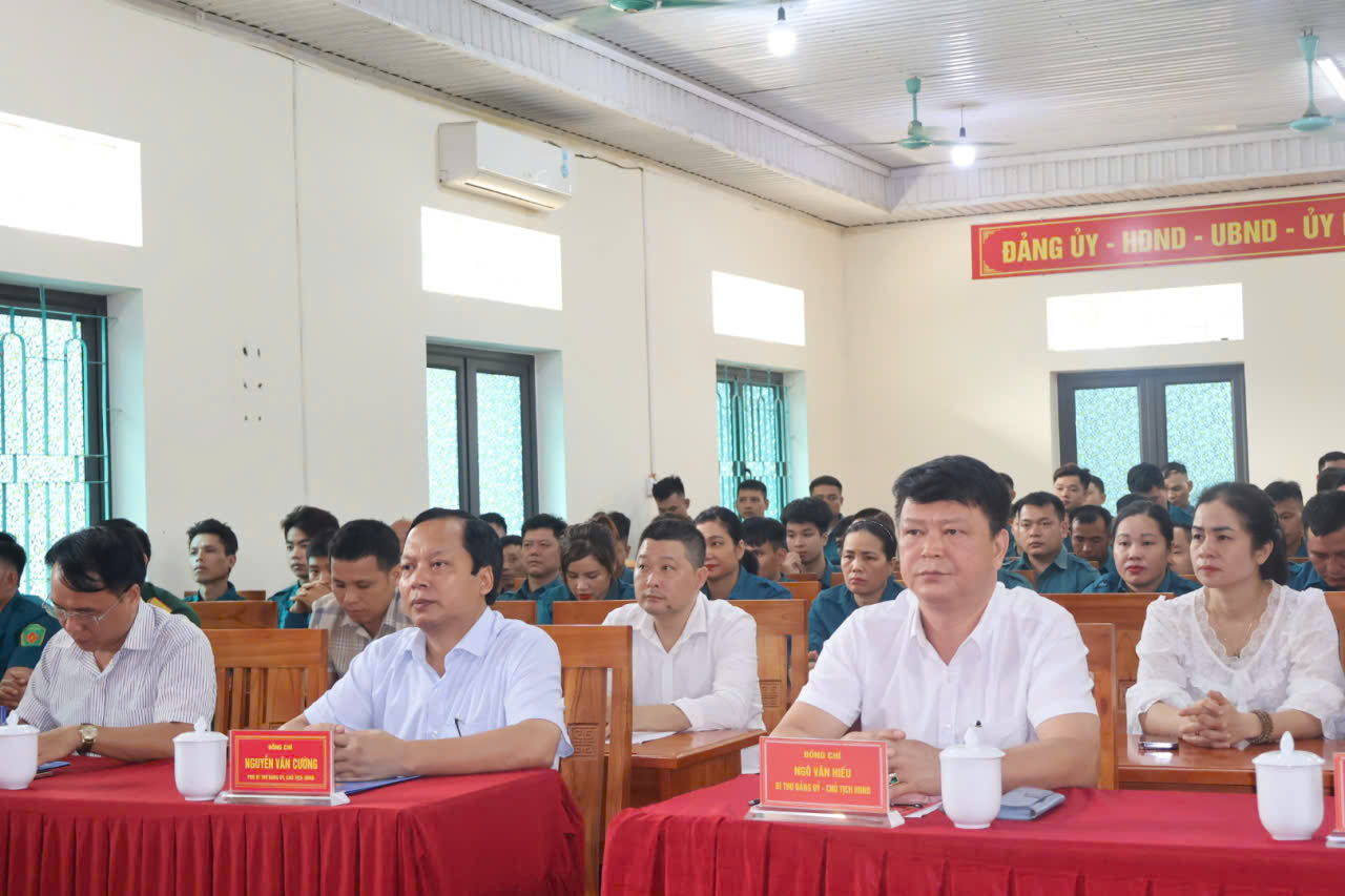 XÃ VĨNH TUY KHAI MẠC HUẤN LUYỆN DÂN QUÂN NĂM 2026