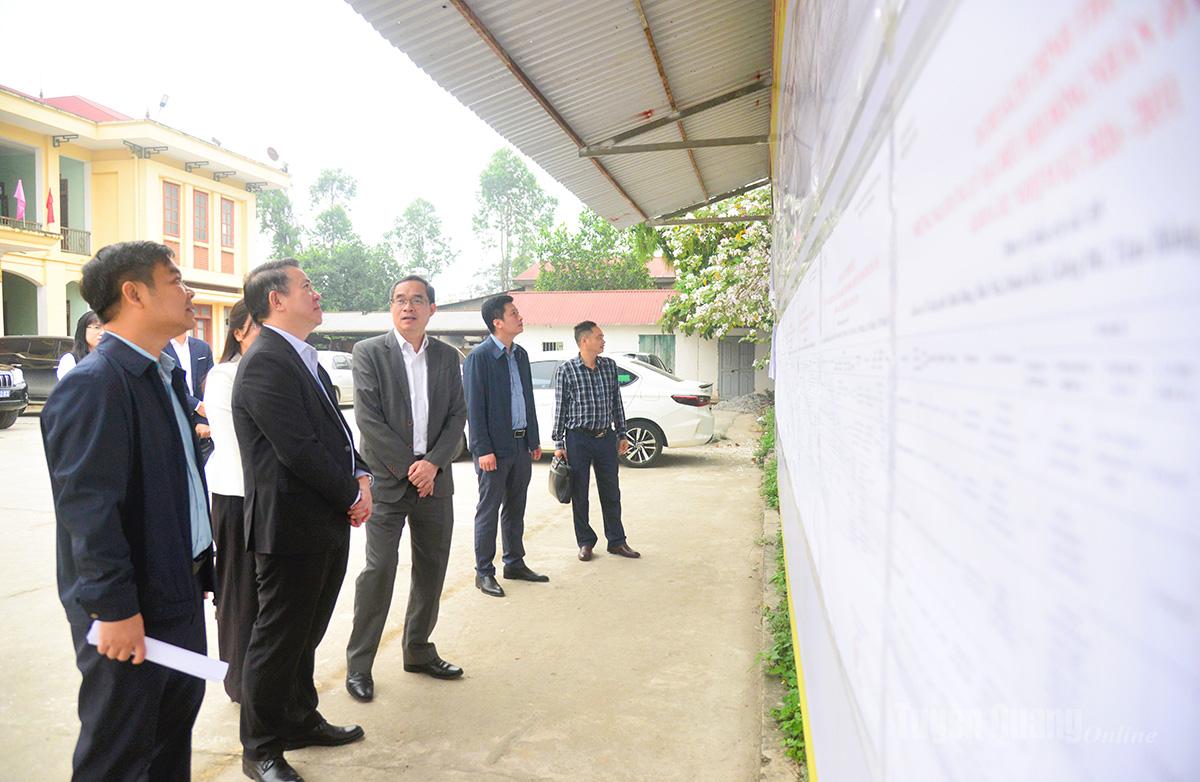 Ban Bầu cử số 3 tỉnh kiểm tra công tác chuẩn bị bầu cử đại biểu Quốc hội khóa XVI và đại biểu HĐND các cấp nhiệm kỳ 2026-2031 tại phường Mỹ Lâm