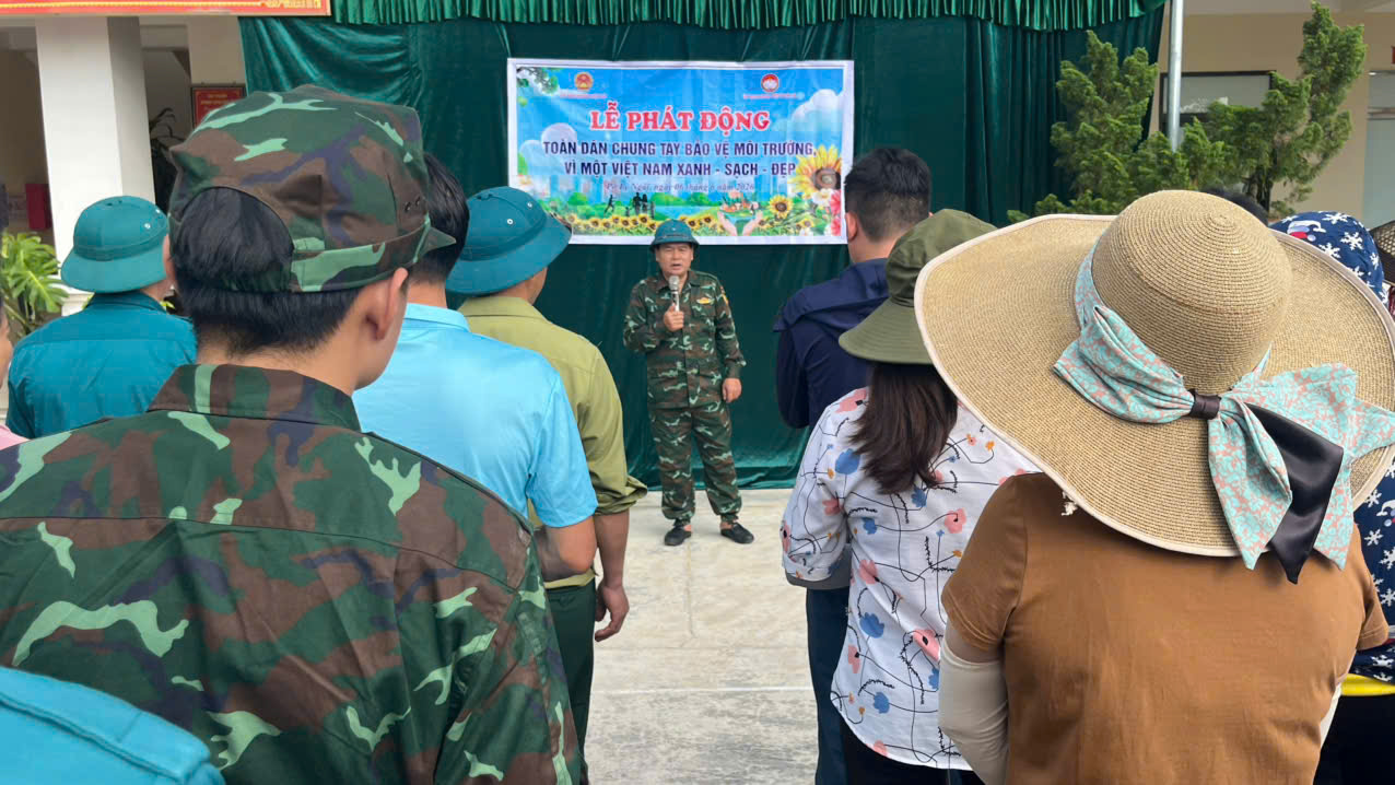 Xã Pờ Ly Ngài phát động phong trào thi đua “Toàn dân chung tay bảo vệ môi trường, vì một Việt Nam xanh - sạch - đẹp”.