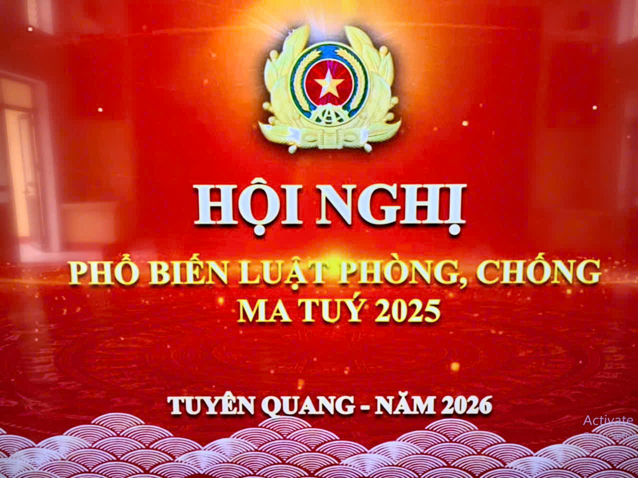 HỘI NGHỊ PHỔ BIẾN LUẬT PHÒNG, CHỐNG MA TÚY NĂM 2025