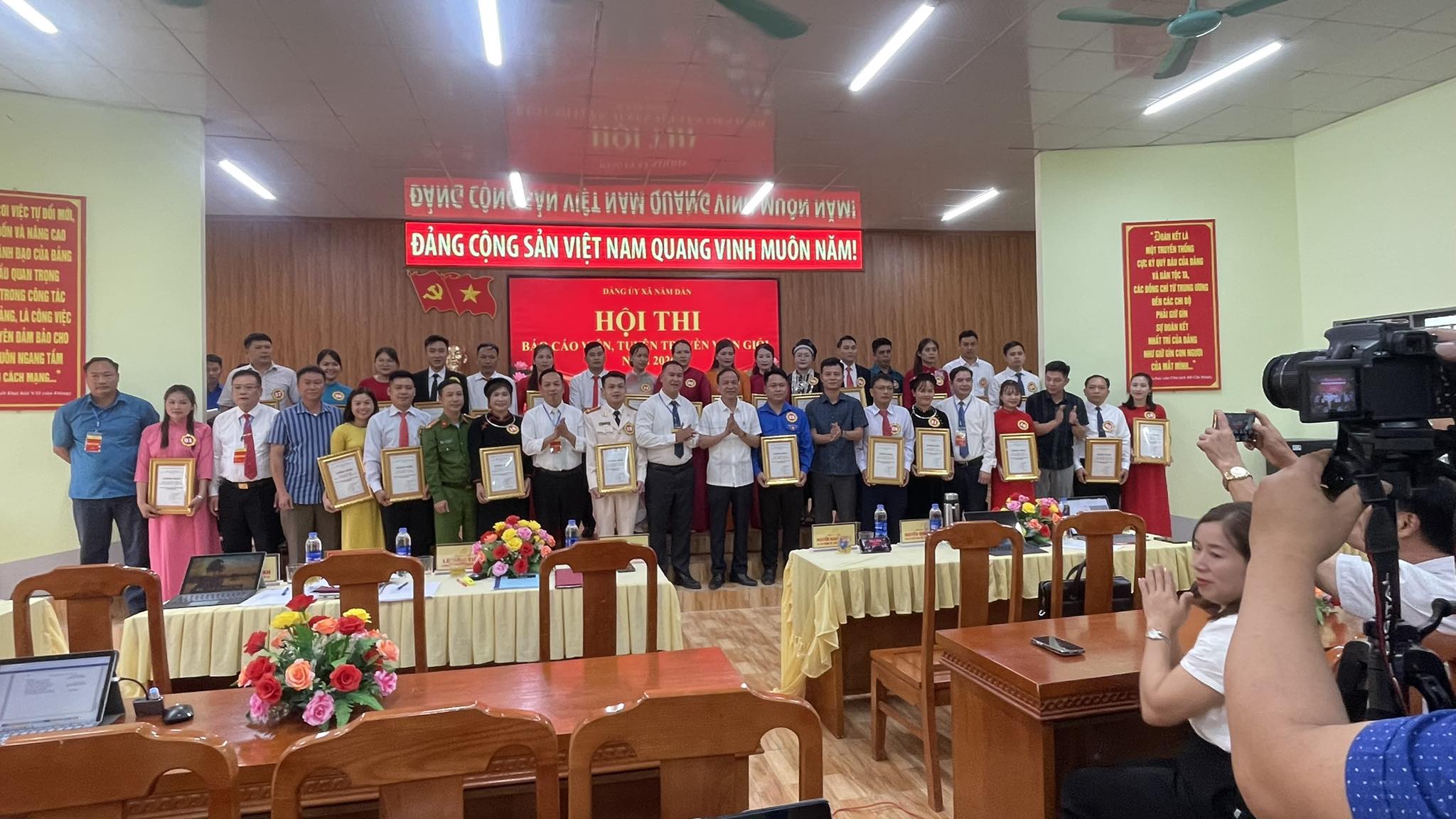 XÃ NẤM DẨN KHAI MẠC HỘI THI BÁO CÁO VIÊN, TUYÊN TRUYỀN VIÊN GIỎI NĂM 2026