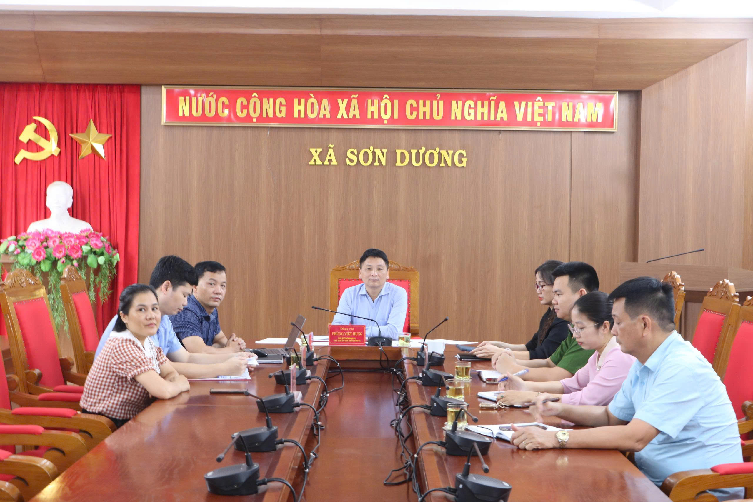UBND xã Sơn Dương tham dự Phiên họp UBND tỉnh thường kỳ tháng 5 năm 2026