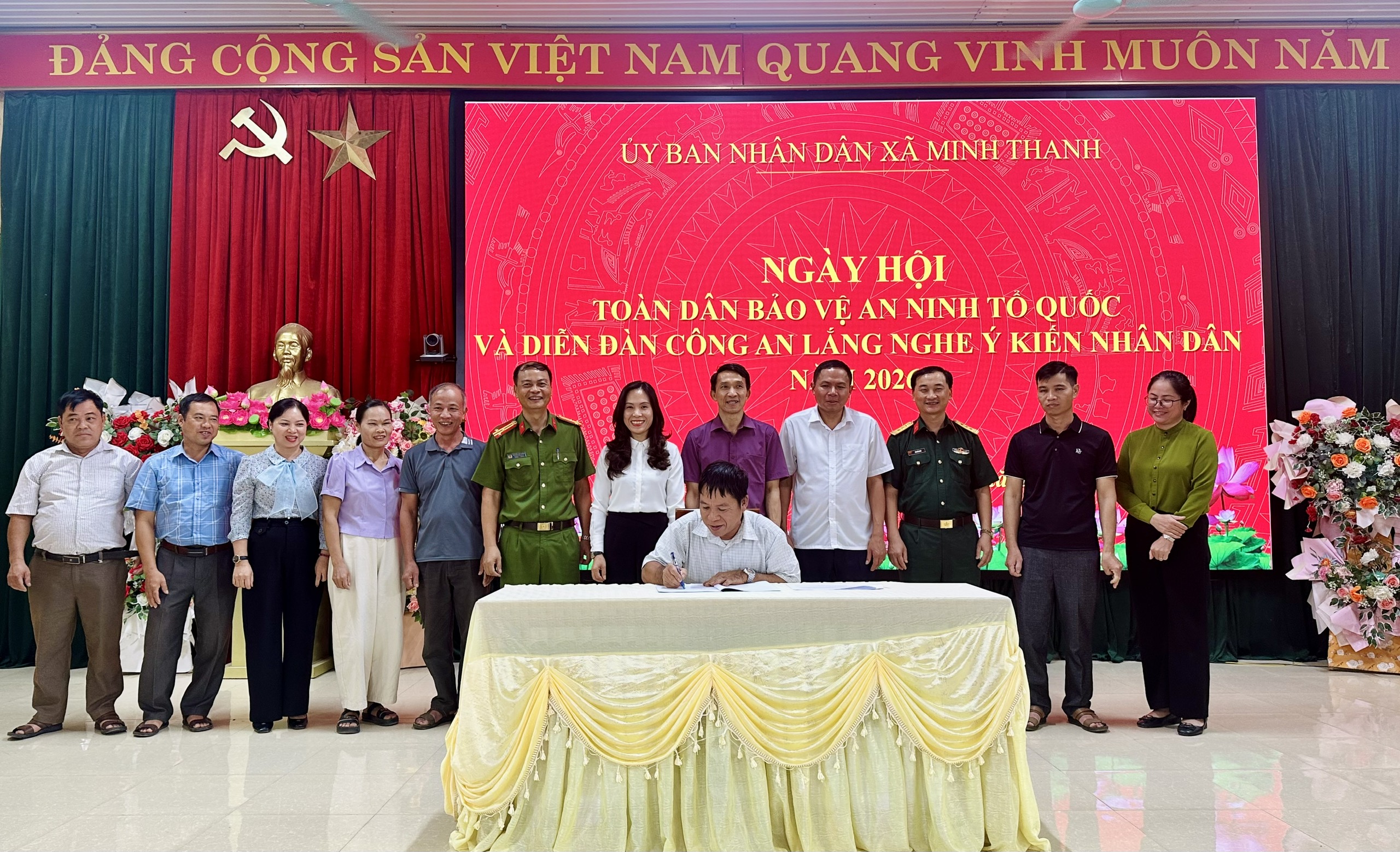 Minh Thanh tổ chức Ngày hội toàn dân bảo vệ an ninh Tổ quốc năm 2026