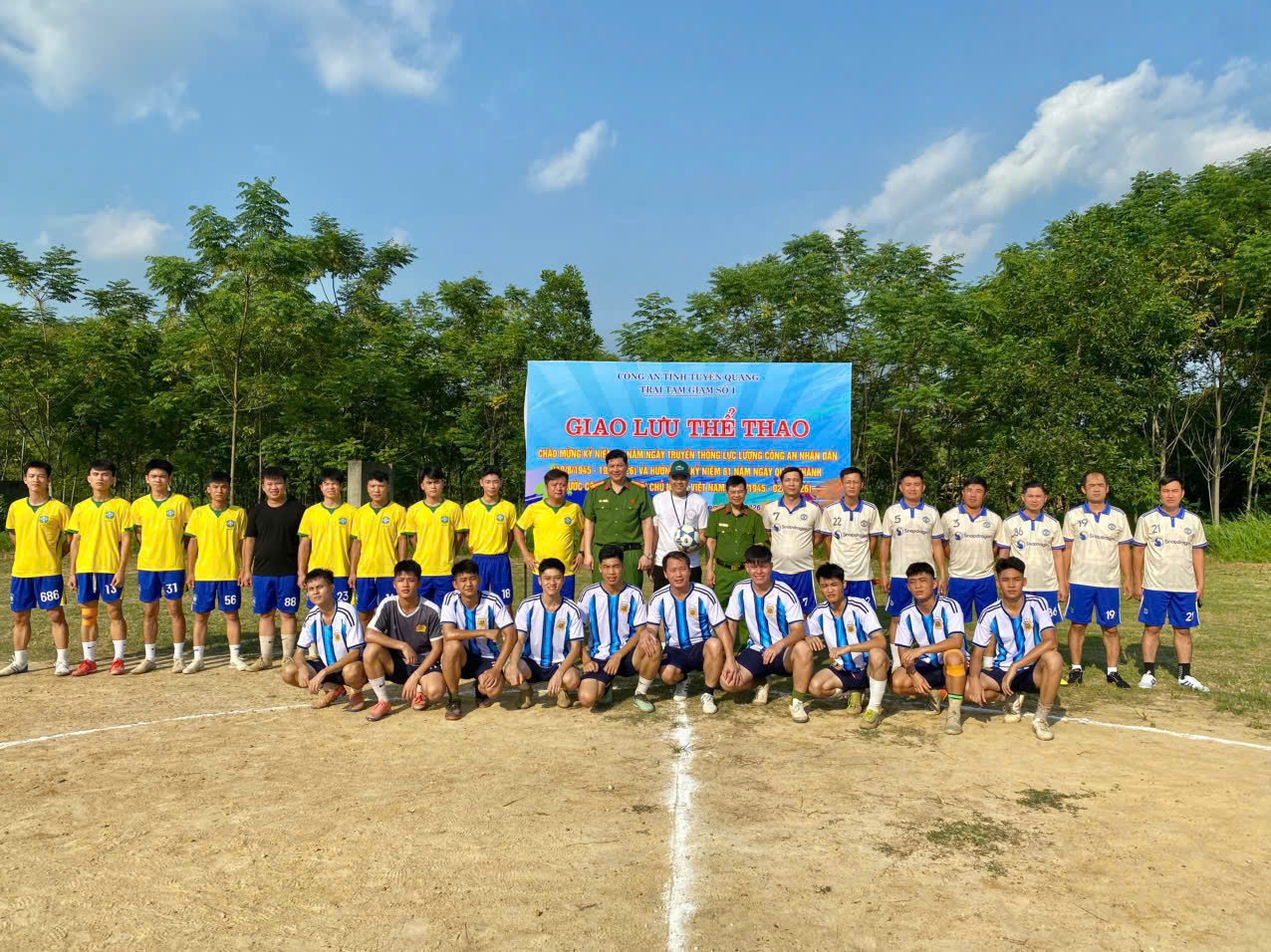 TRẠI TẠM GIAM SỐ 1 TỔ CHỨC CHUỖI HOẠT ĐỘNG THỂ DỤC, THỂ THAO