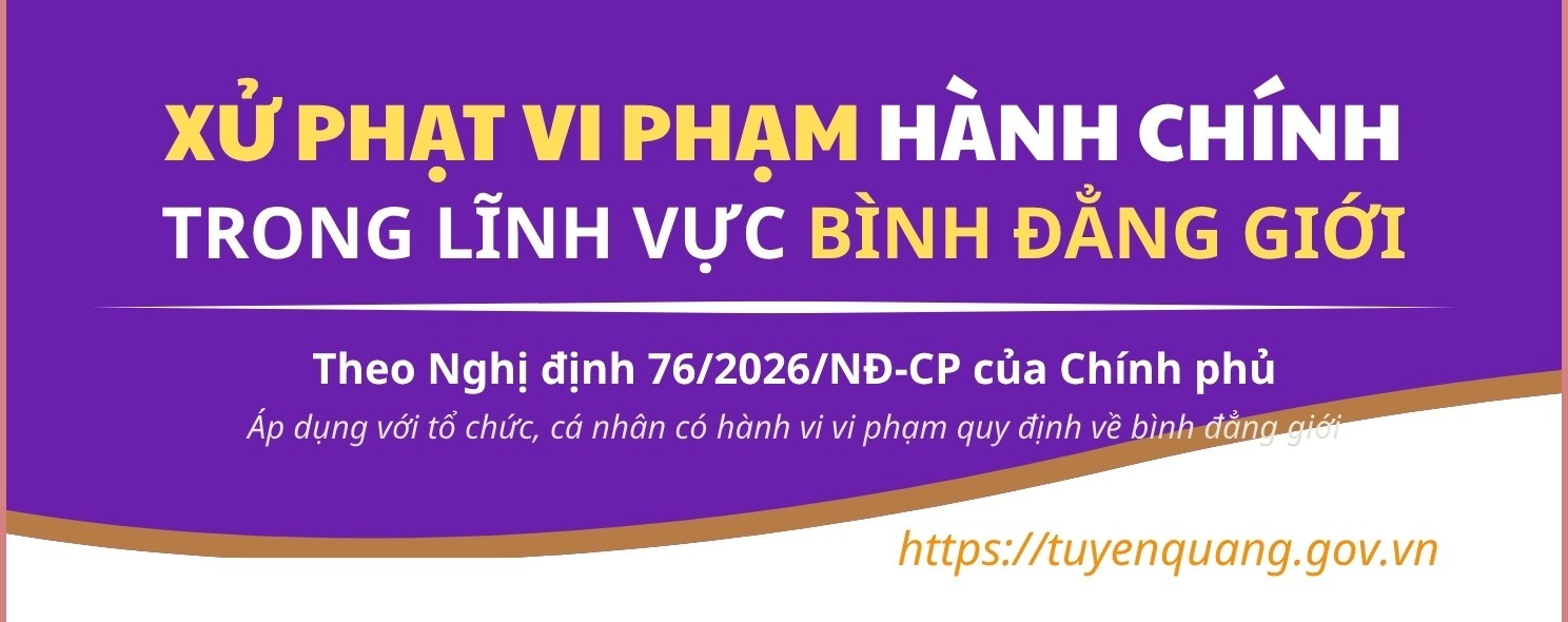 Xử phạt vi phạm hành chính lĩnh vực bình đẳng giới
