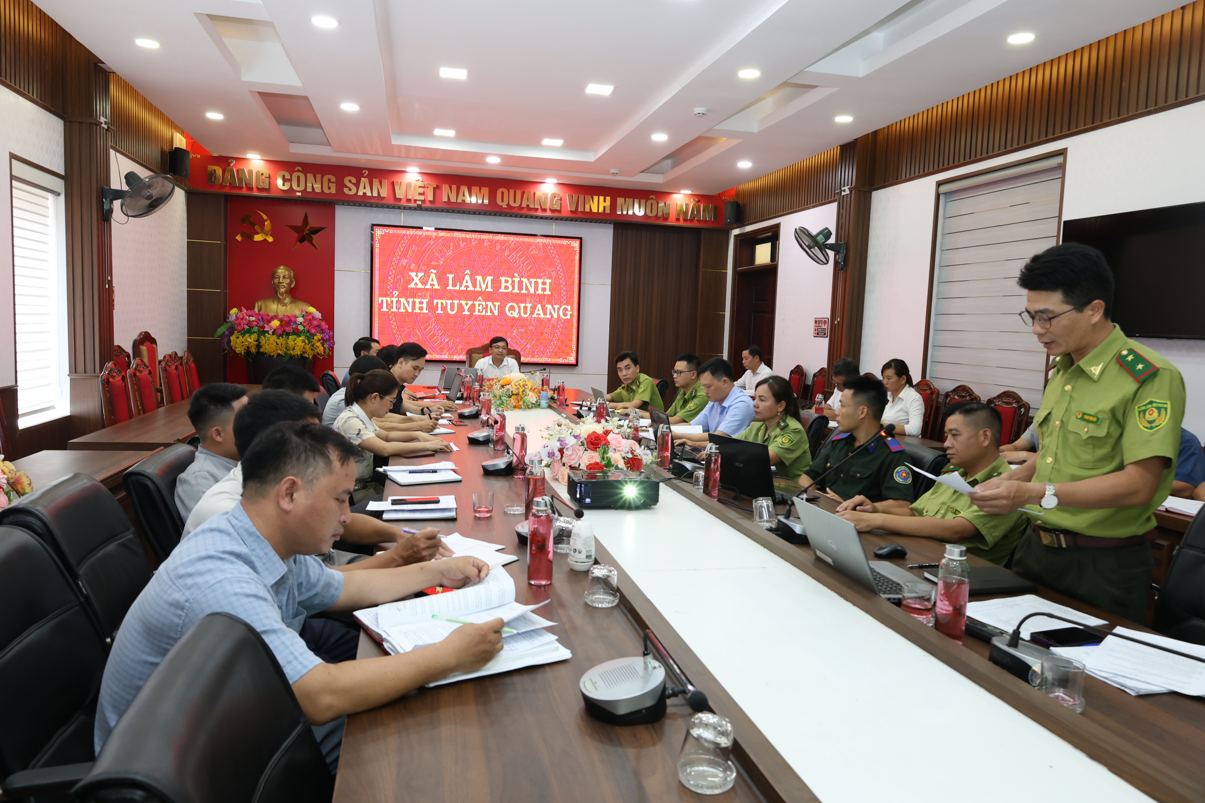 Lâm Bình báo cáo kết quả rà soát, đề xuất điều chỉnh 3 loại rừng theo điều chỉnh Quy hoạch tỉnh thời kỳ 2021 – 2030, tầm nhìn đến năm 2050 