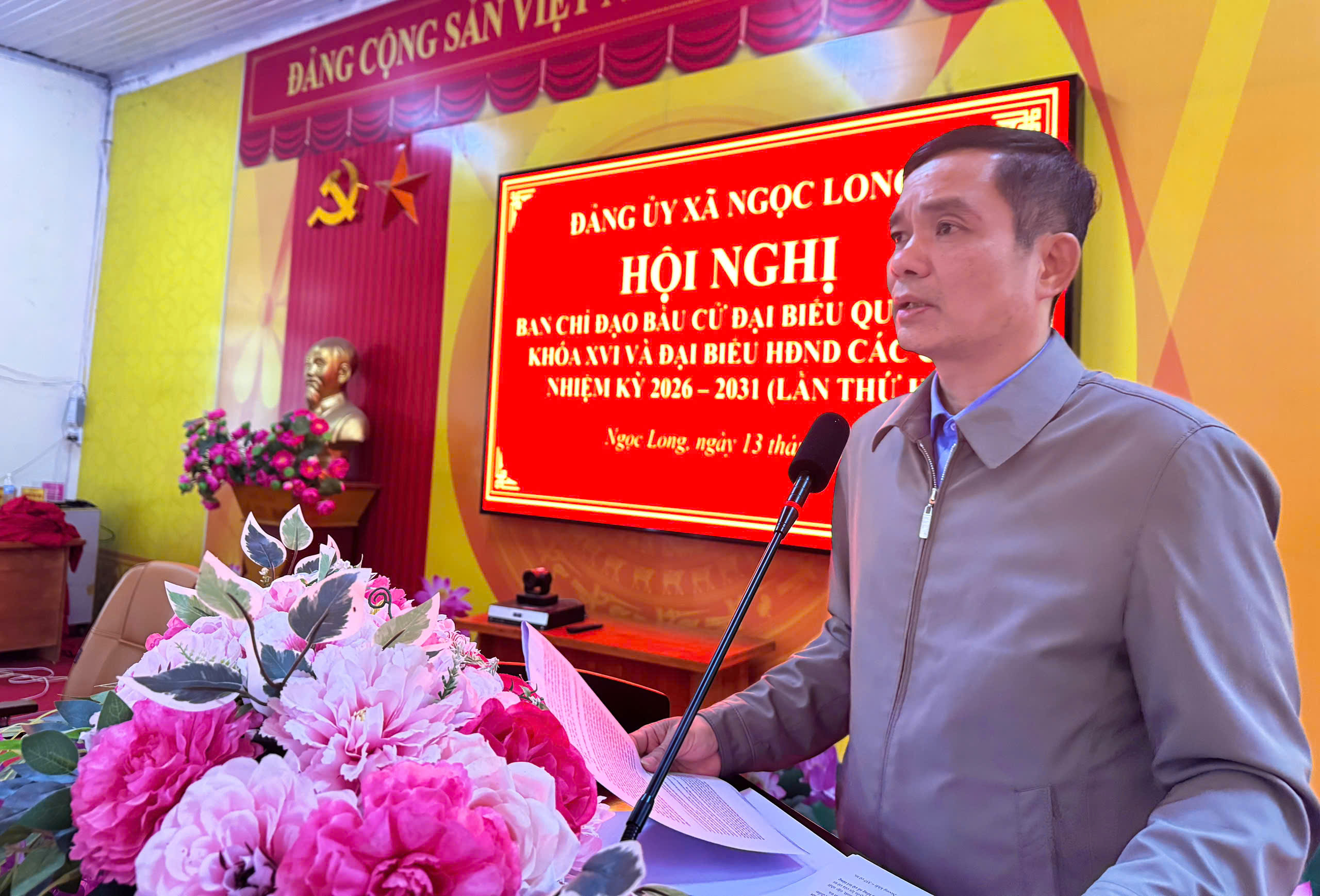 Hội nghị Ban chỉ đạo công tác bầu cử đại biểu Quốc hội khóa XVI và đại biểu HĐND các cấp nhiệm kỳ 2026–2031