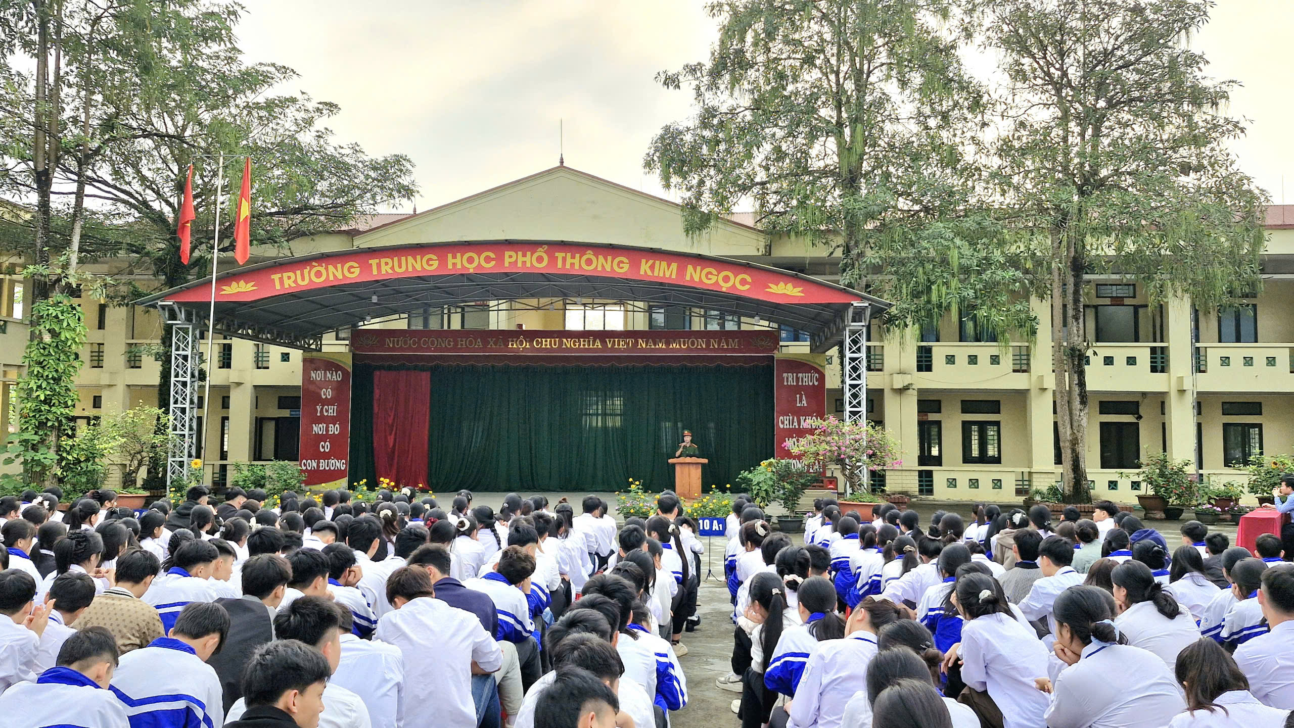 CÔNG AN XÃ BẰNG HÀNH ĐẨY MẠNH TUYÊN TRUYỀN TUYỂN SINH VÀO CÁC TRƯỜNG CÔNG AN NHÂN DÂN NĂM 2026               