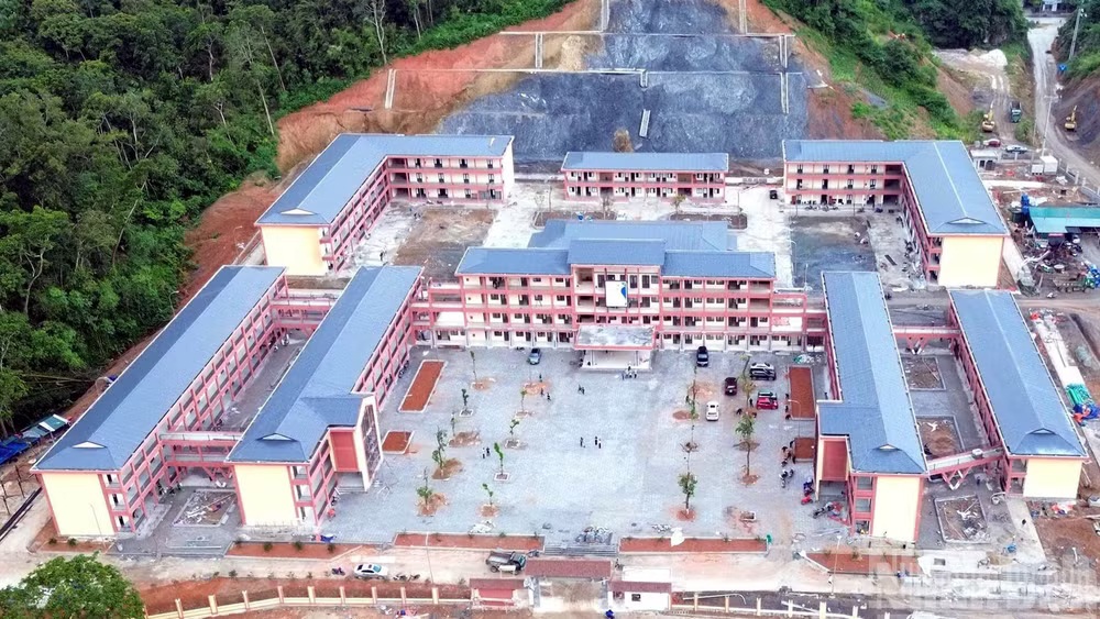 Trường biên giới Thanh Thủy trước ngày khai giảng
