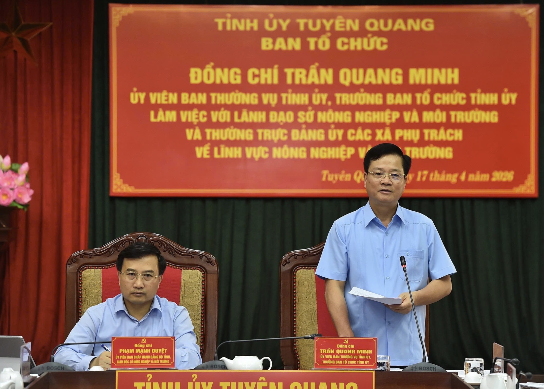 Tháo gỡ vướng mắc, tạo động lực cho ngành nông nghiệp và môi trường phát triển 