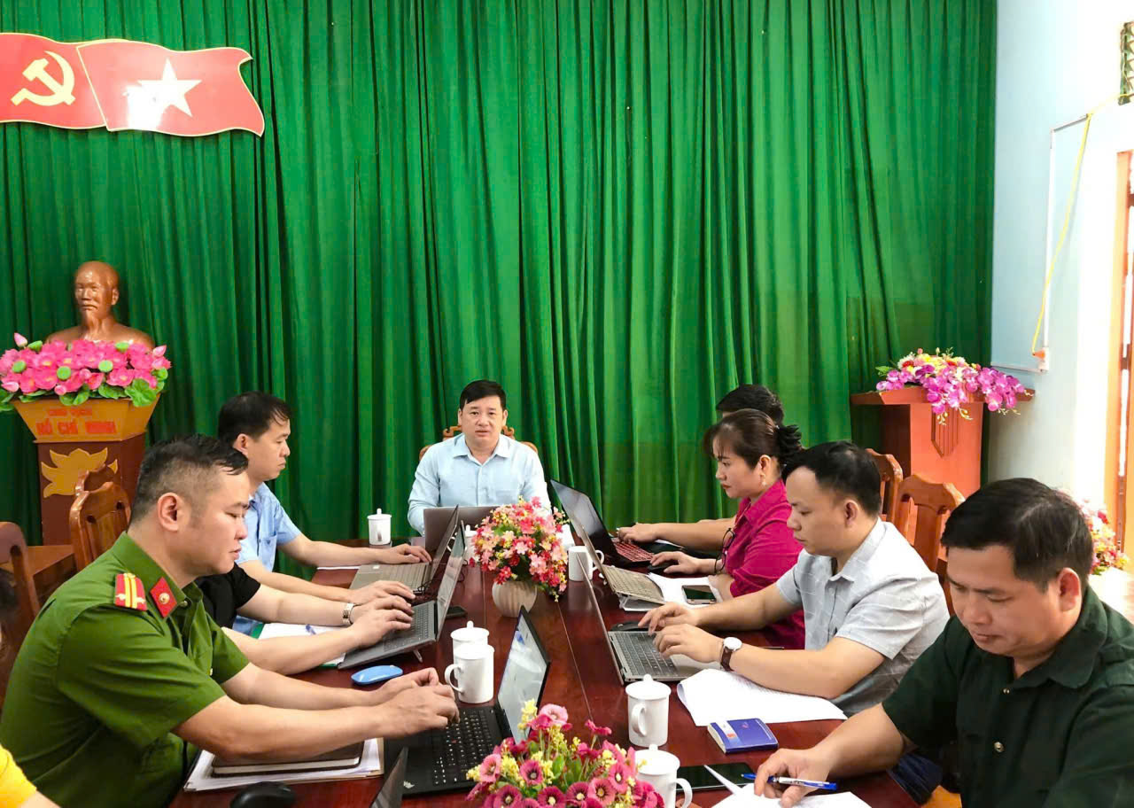 XÃ MINH NGỌC HỌP BAN TỔ CHỨC HỘI THI TUYÊN TRUYỀN VIÊN GIỎI NĂM 2026 