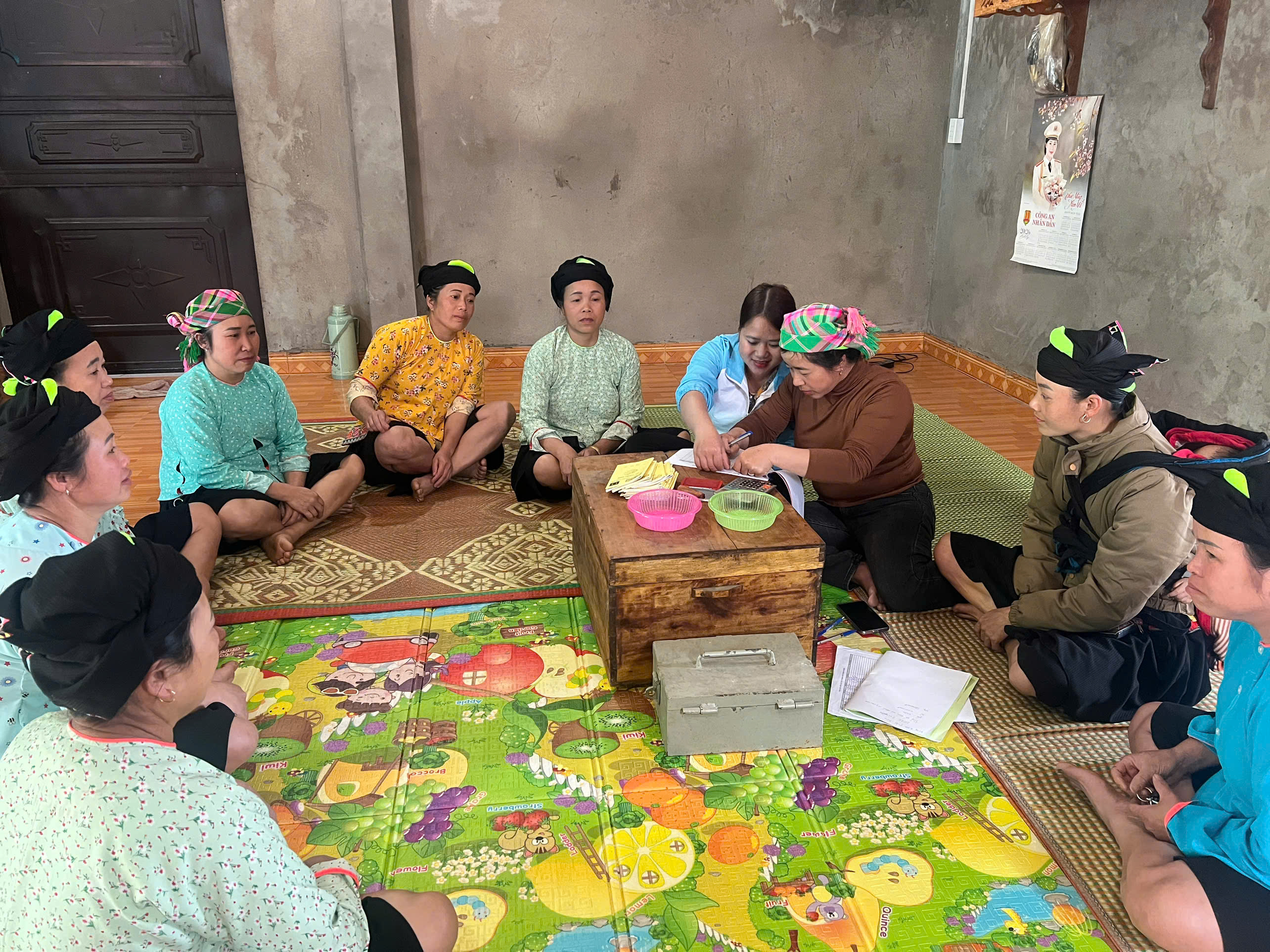 Hội LHPN xã Tát Ngà triển khai hiệu quả mô hình nhóm tiết kiệm