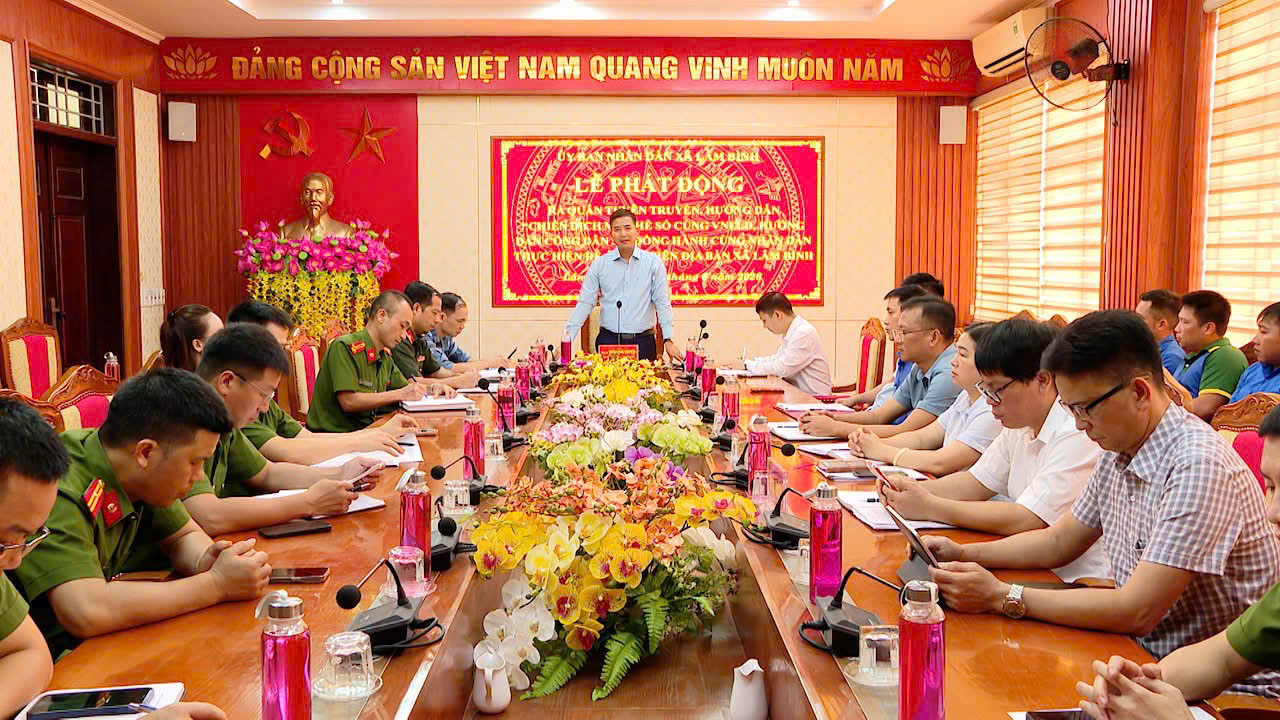 LAN TỎA CHUYỂN ĐỔI SỐ ĐẾN TỪNG NGƯỜI DÂN – KHỞI ĐỘNG “CHIẾN DỊCH MÙA HÈ SỐ CÙNG VNeID”