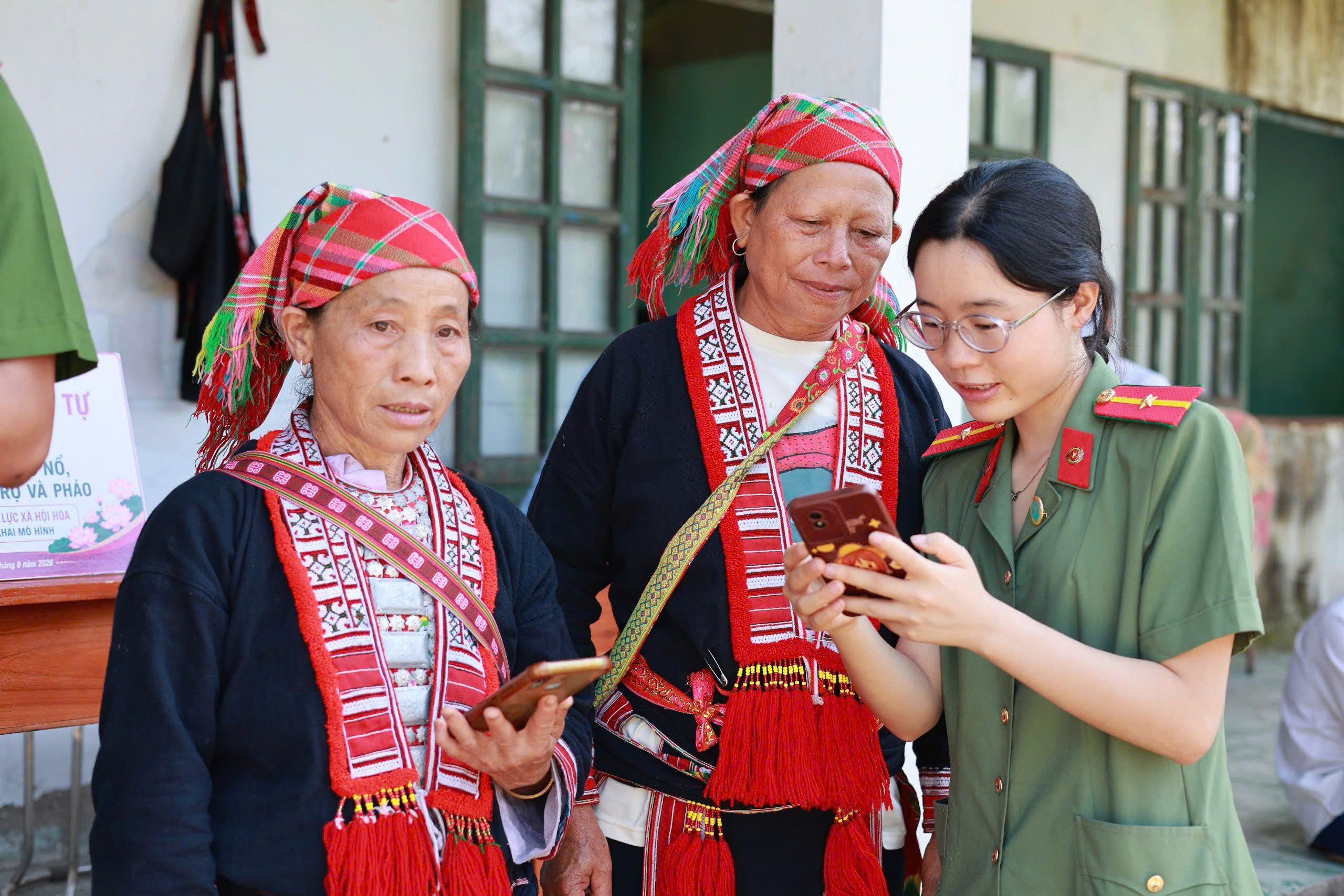 CÔNG AN XÃ THÔNG NGUYÊN TRIỂN KHAI CÁC MÔ HÌNH HƯỚNG VỀ CƠ SỞ, PHỤC VỤ NHÂN DÂN