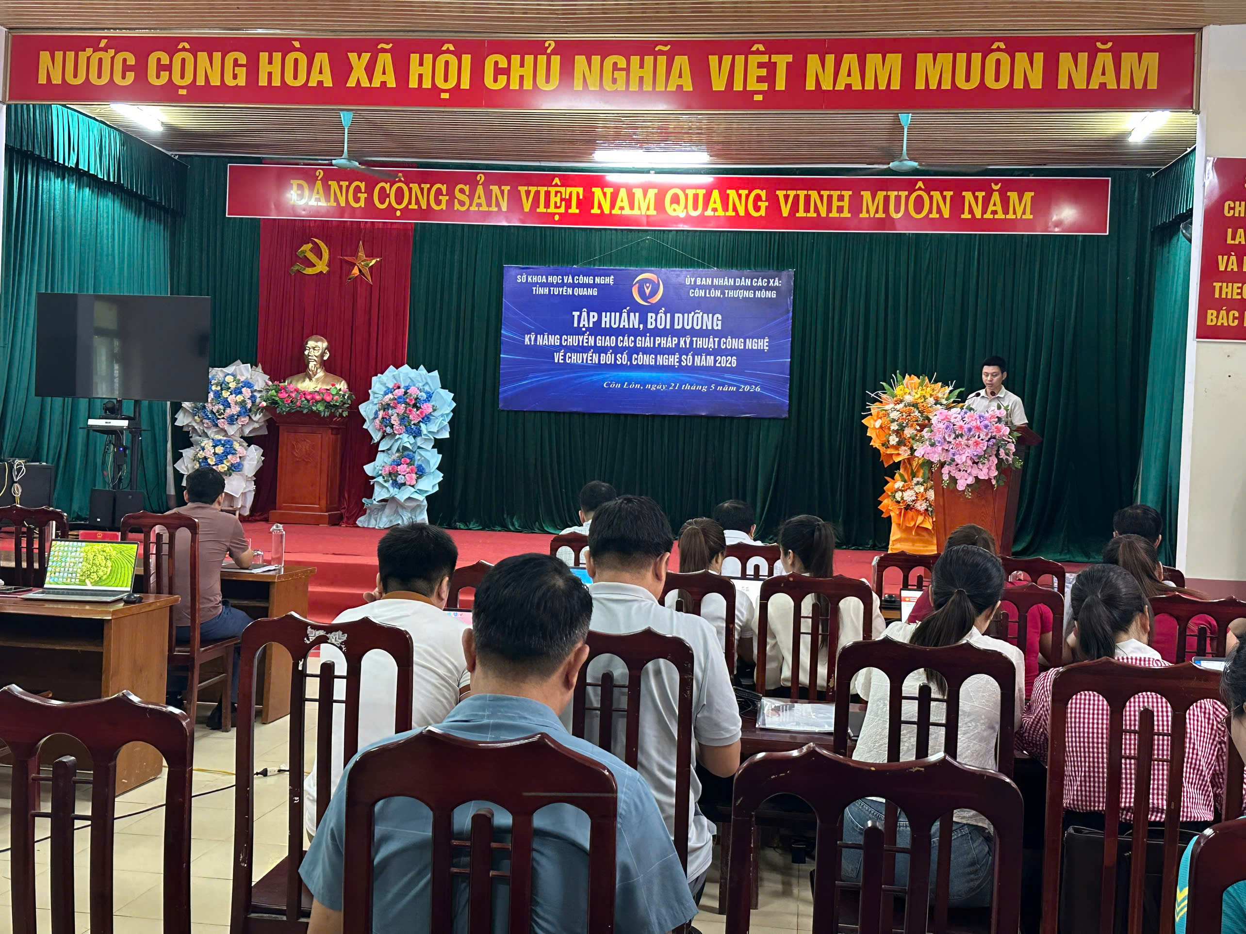 LỚP TẬP HUẤN, BỒI DƯỠNG KÝ NĂNG, CHUYỂN GIAO CÁC GIẢI PHÁP KỸ THUẬT, CÔNG NGHỆ VỀ CHUYỂN ĐỔI SỐ, CÔNG NGHỆ SỐ NĂM 2026
