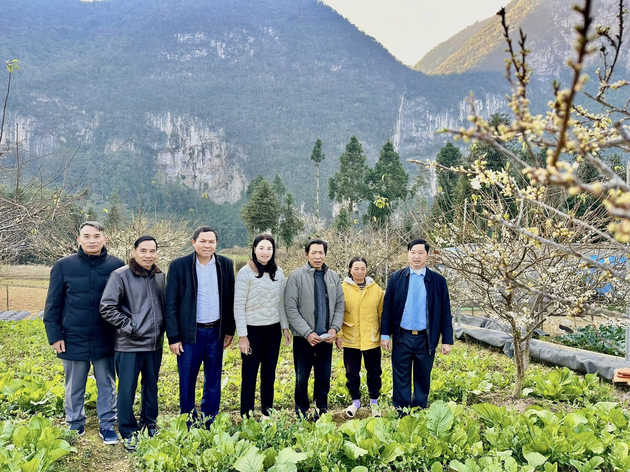 Xã Minh Thanh tham quan, học tập kinh nghiệm tại xã Phố Bảng