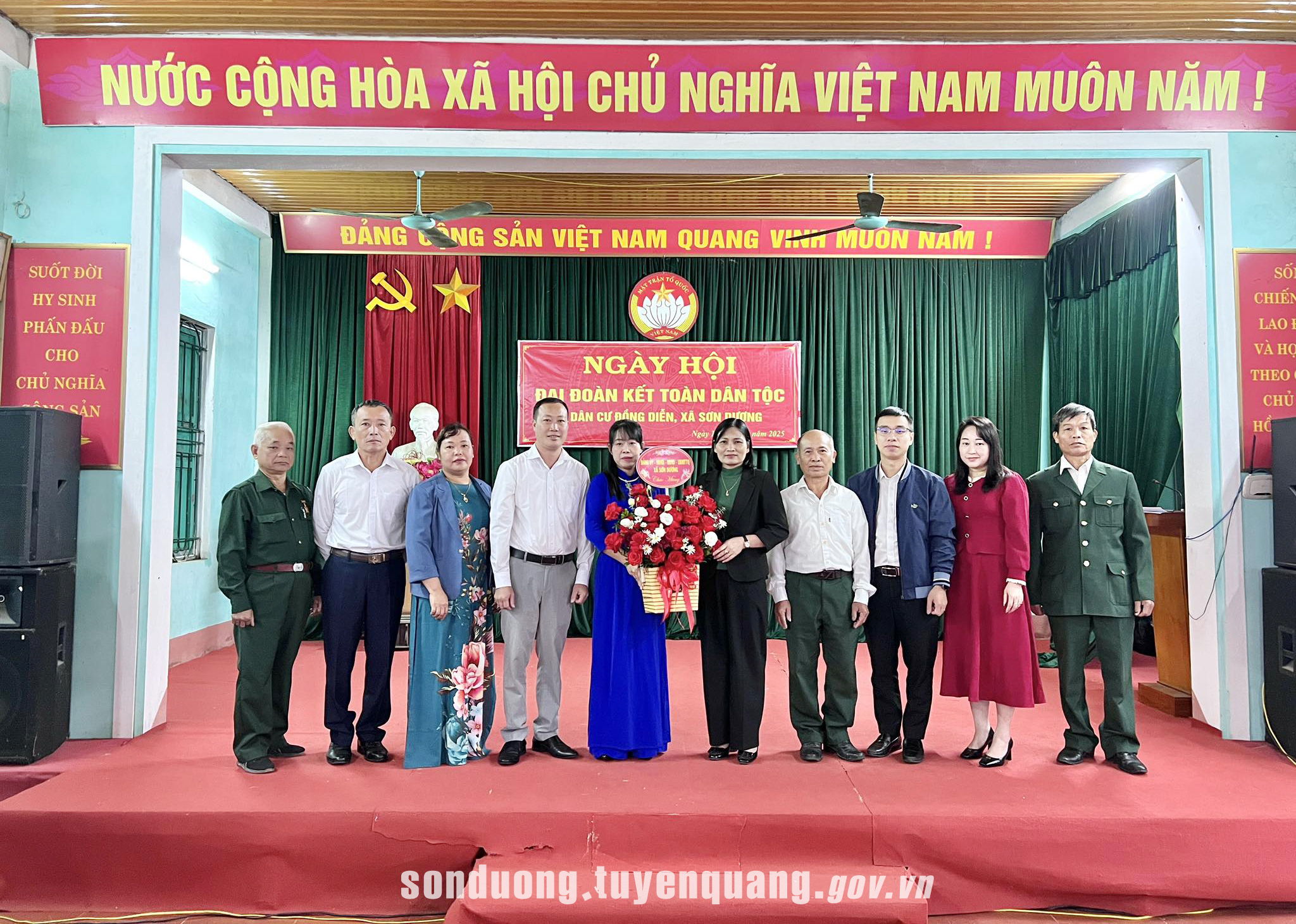 Ngày hội Đại đoàn kết 2025: Thôn Đồng Diễn đồng lòng xây dựng khu dân cư vững mạnh