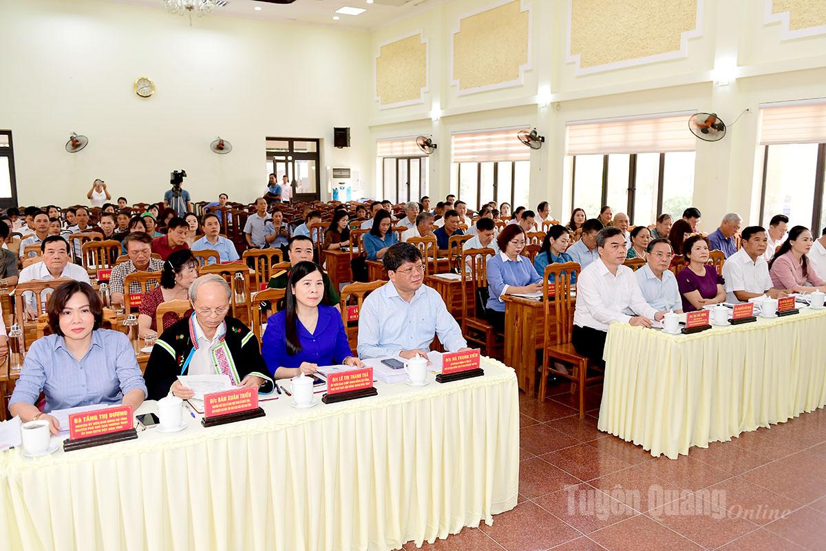 Ủy ban MTTQ Việt Nam tỉnh Tuyên Quang tổ chức Hội nghị lần thứ nhất, nhiệm kỳ 2024-2029
