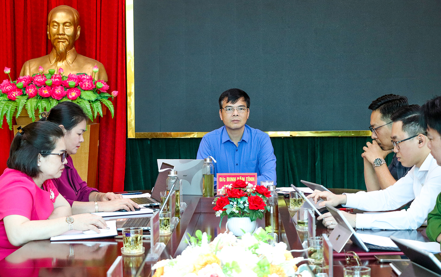 UBND xã Yên Sơn họp phiên thường kỳ tháng 3/2026