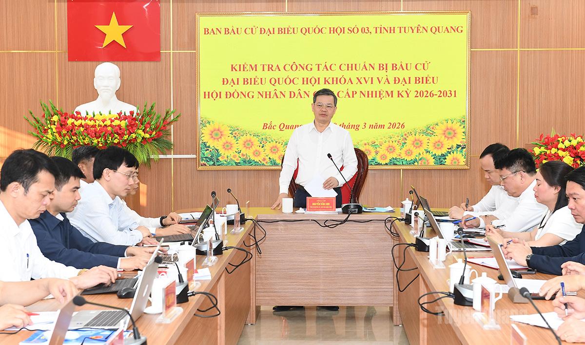 Tập trung cao độ chuẩn bị chu đáo, sẵn sàng cho ngày hội toàn dân