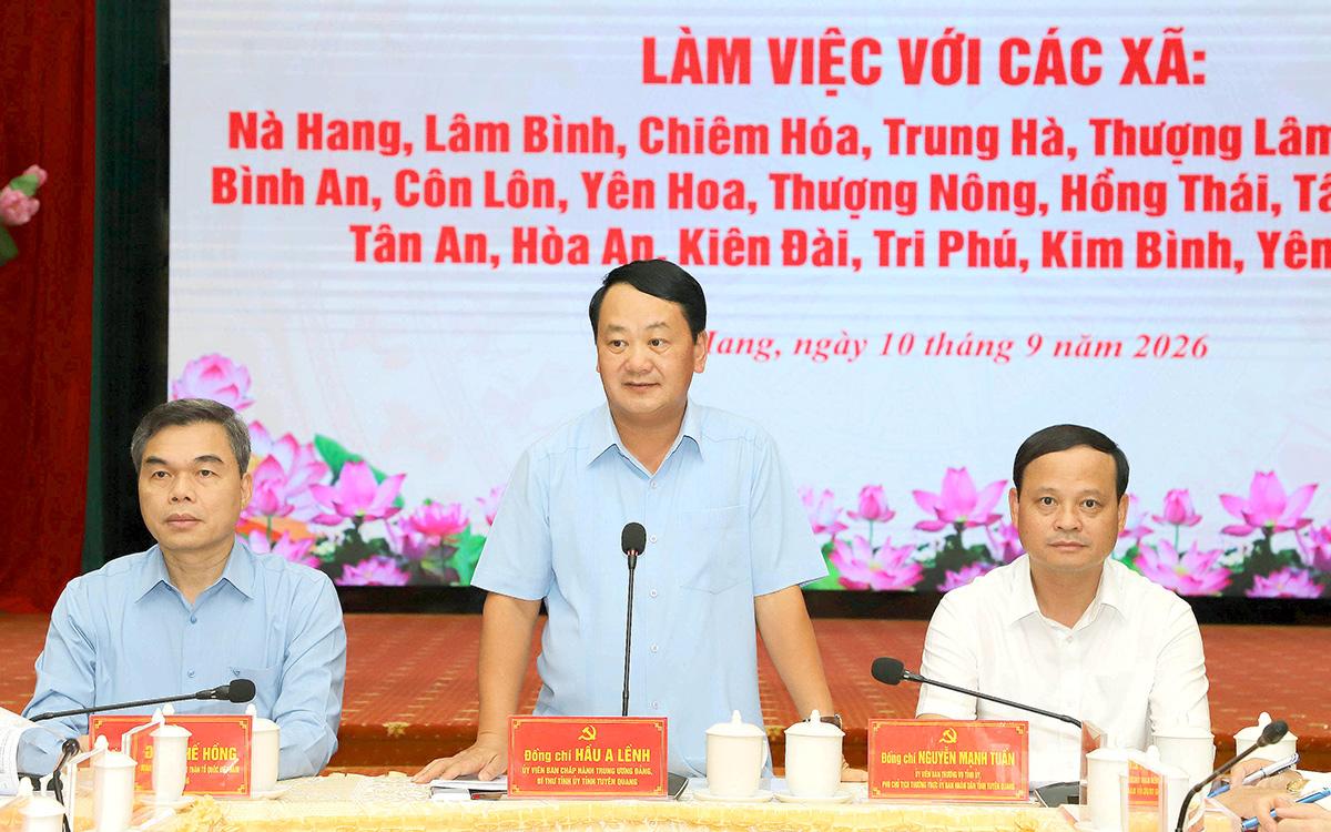 Các xã cần đổi mới tư duy, phương thức lãnh đạo, phát huy tinh thần chủ động, quyết liệt, sâu sát cơ sở hơn nữa