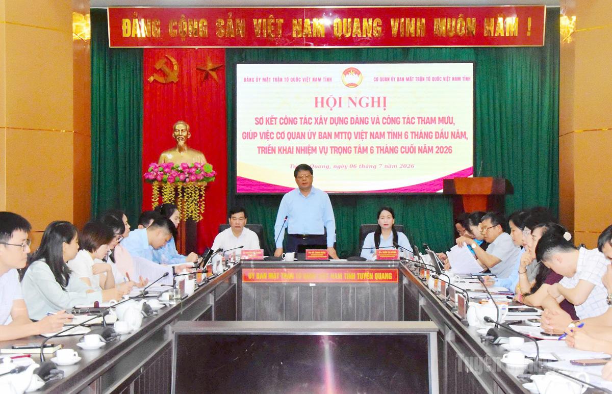 Tiếp tục đổi mới, nâng cao chất lượng công tác xây dựng Đảng và hoạt động MTTQ
