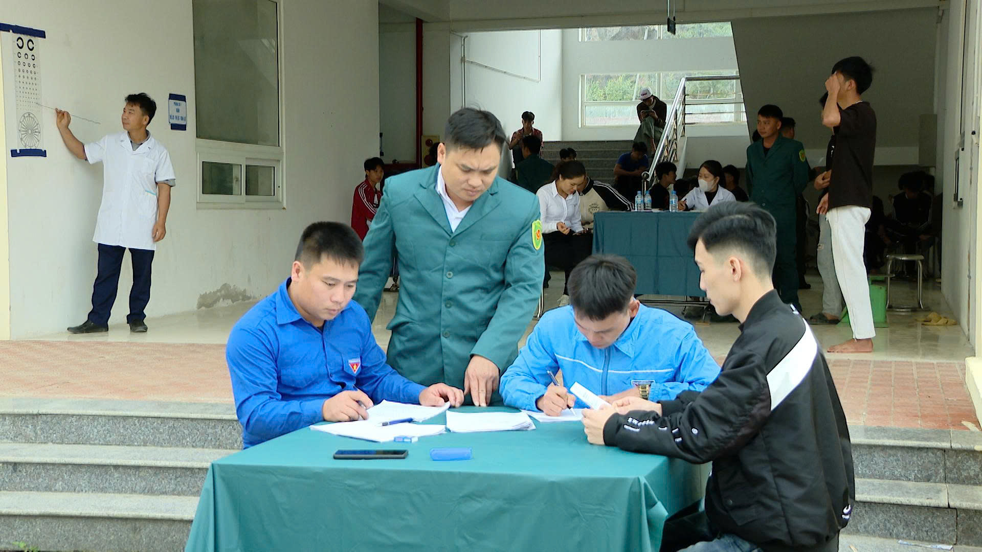 Xã Lâm Bình khám tuyển nghĩa vụ quân sự và Công an nhân dân năm 2026