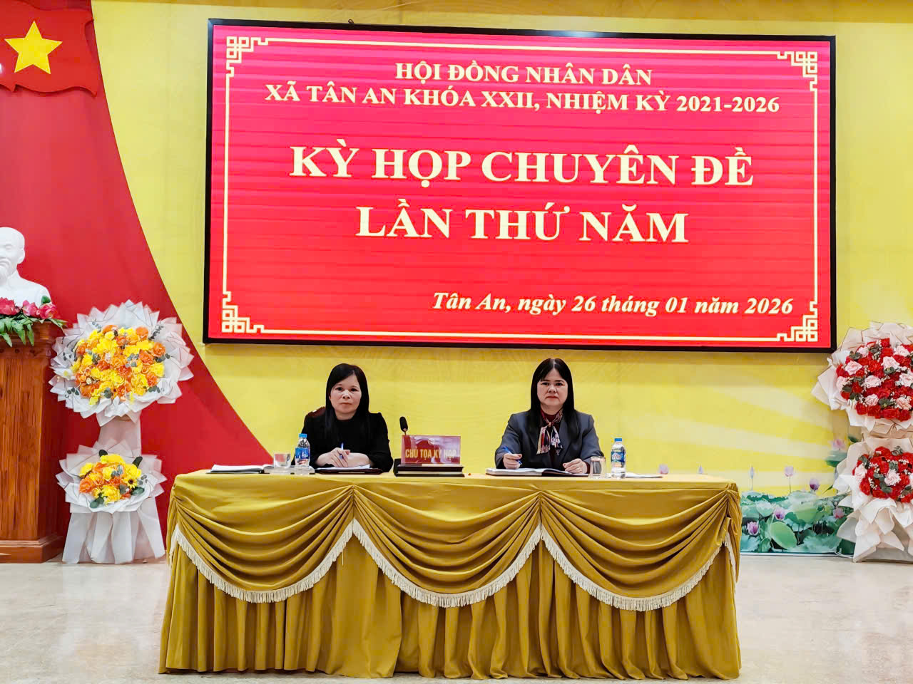 KỲ HỌP CHUYÊN ĐỀ LẦN THỨ NĂM HỘI ĐỒNG NHÂN DÂN XÃ TÂN AN KHÓA XXII, NHIỆM KỲ 2021 – 2026