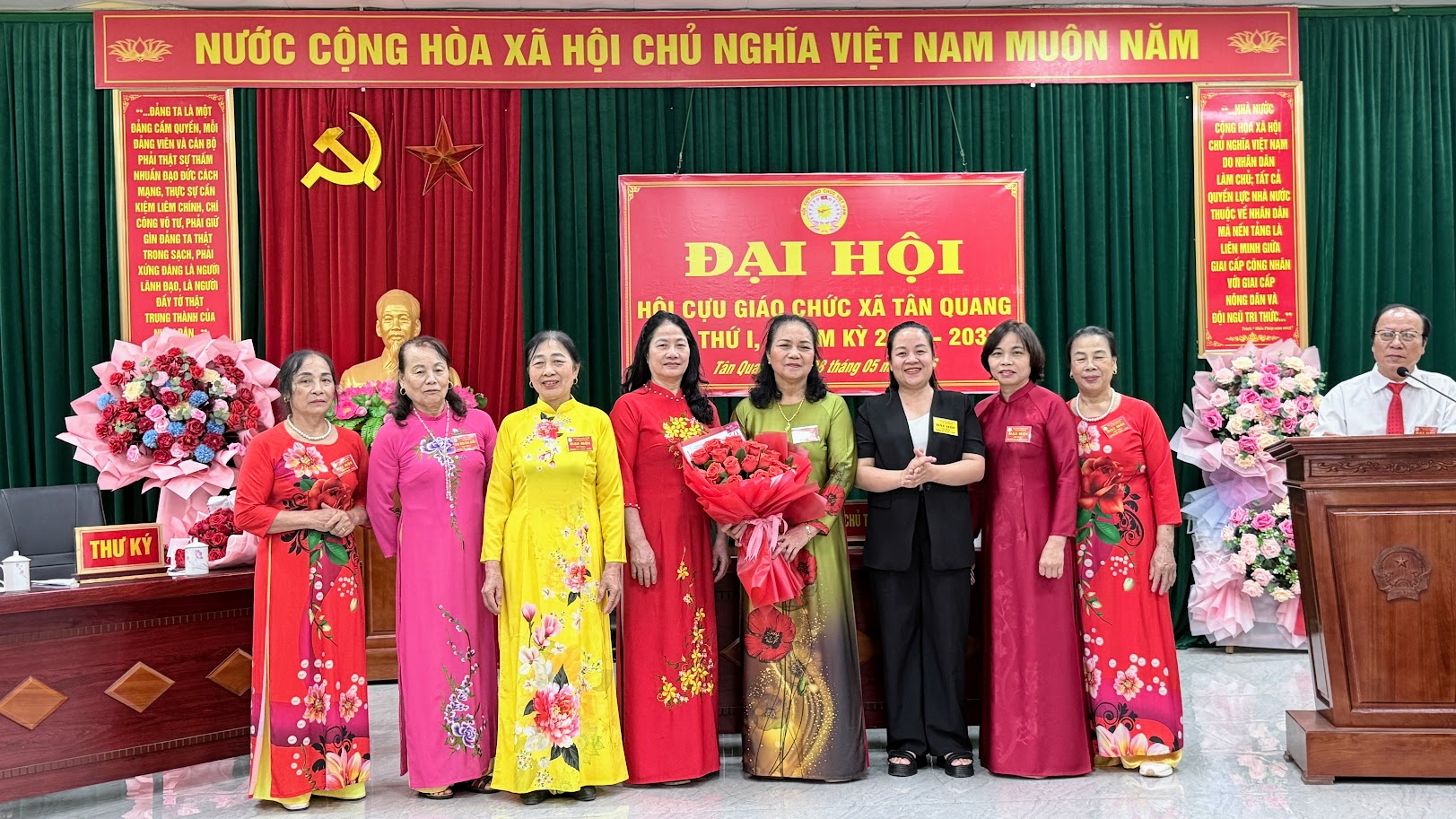 Đại hội Hội Cựu giáo chức xã Tân Quang, khóa I, nhiệm kỳ 2026-2031